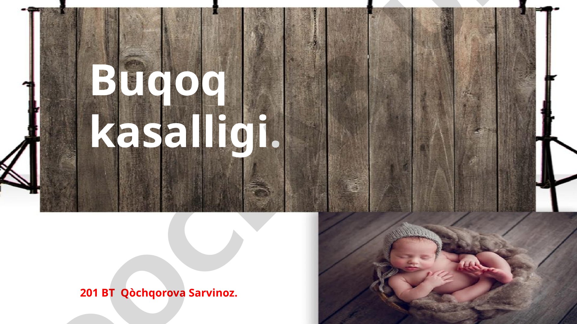 Buqoq kasalligi