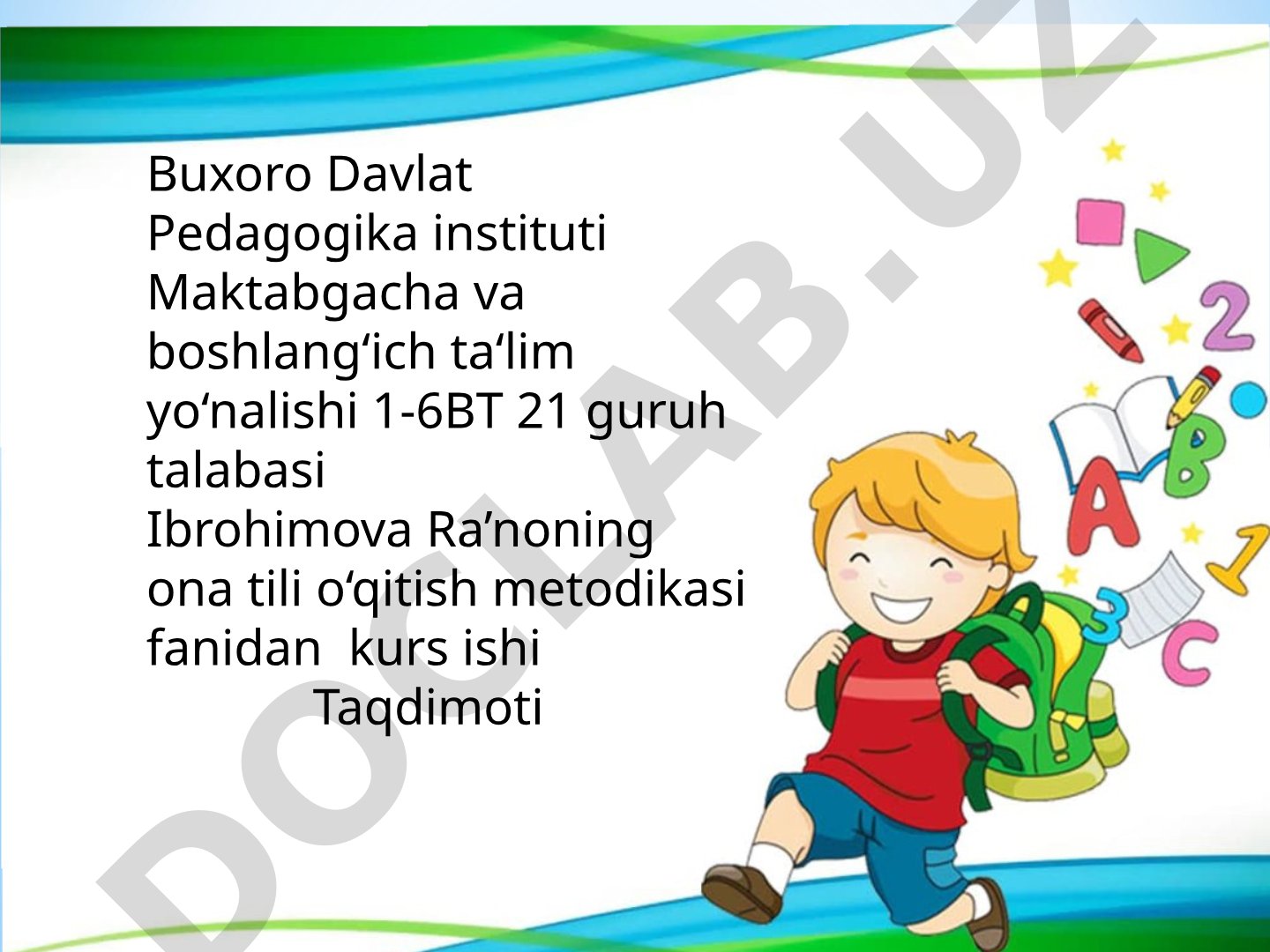 3-sinf ona tili va o‘qish savodxonligi darsligi tuzilishi va mohiyati