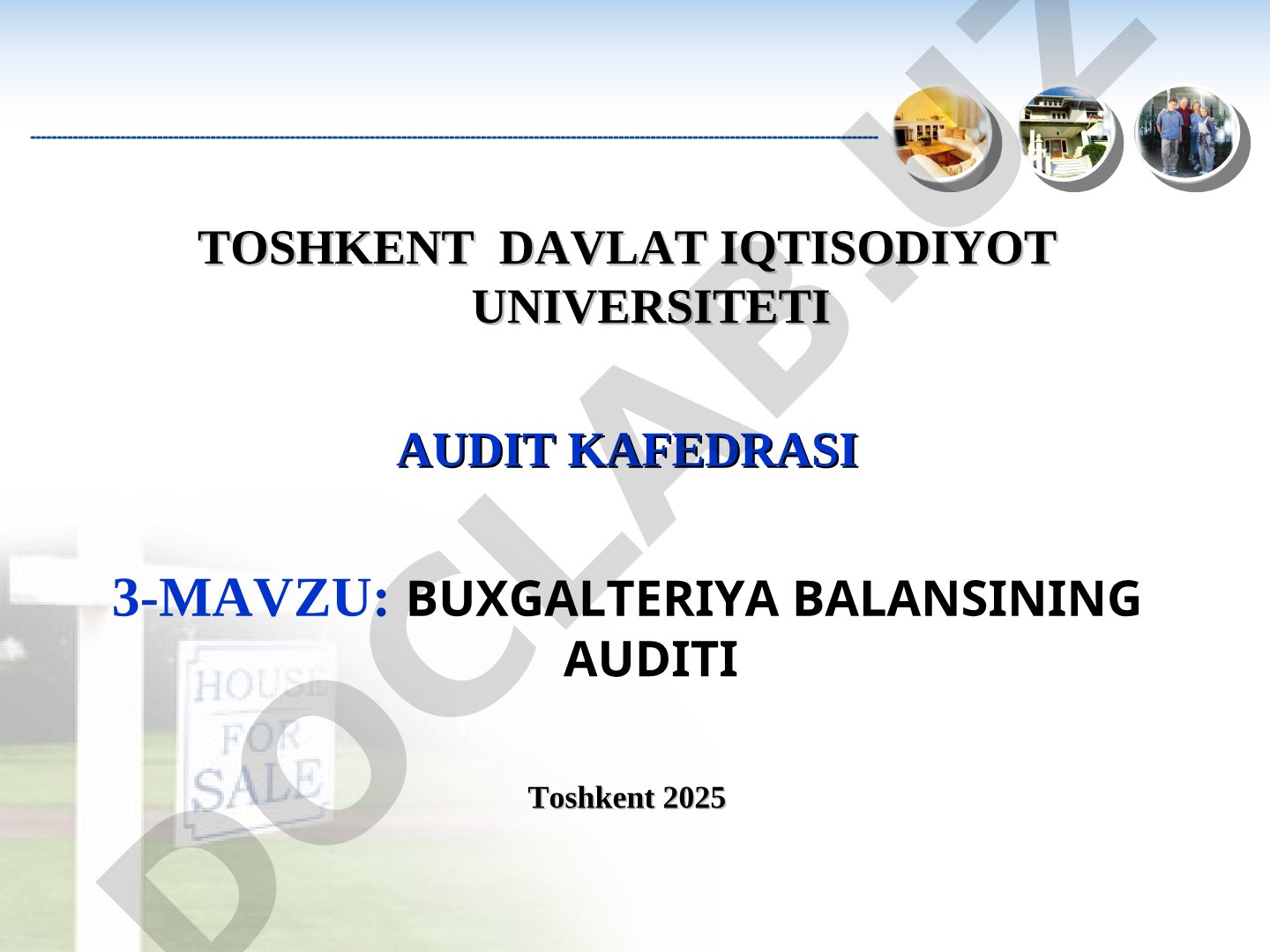 Buxgalteriya balansini tuzish, aktivlar va majburiyatlar auditini o'rganish
