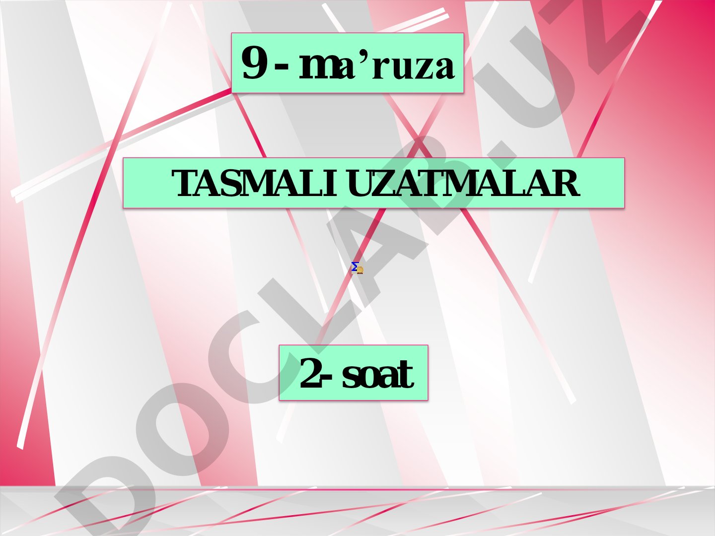 Tasmali uzatmalar turlari, hisoblash asoslari: yassi, ponasimon, tishli