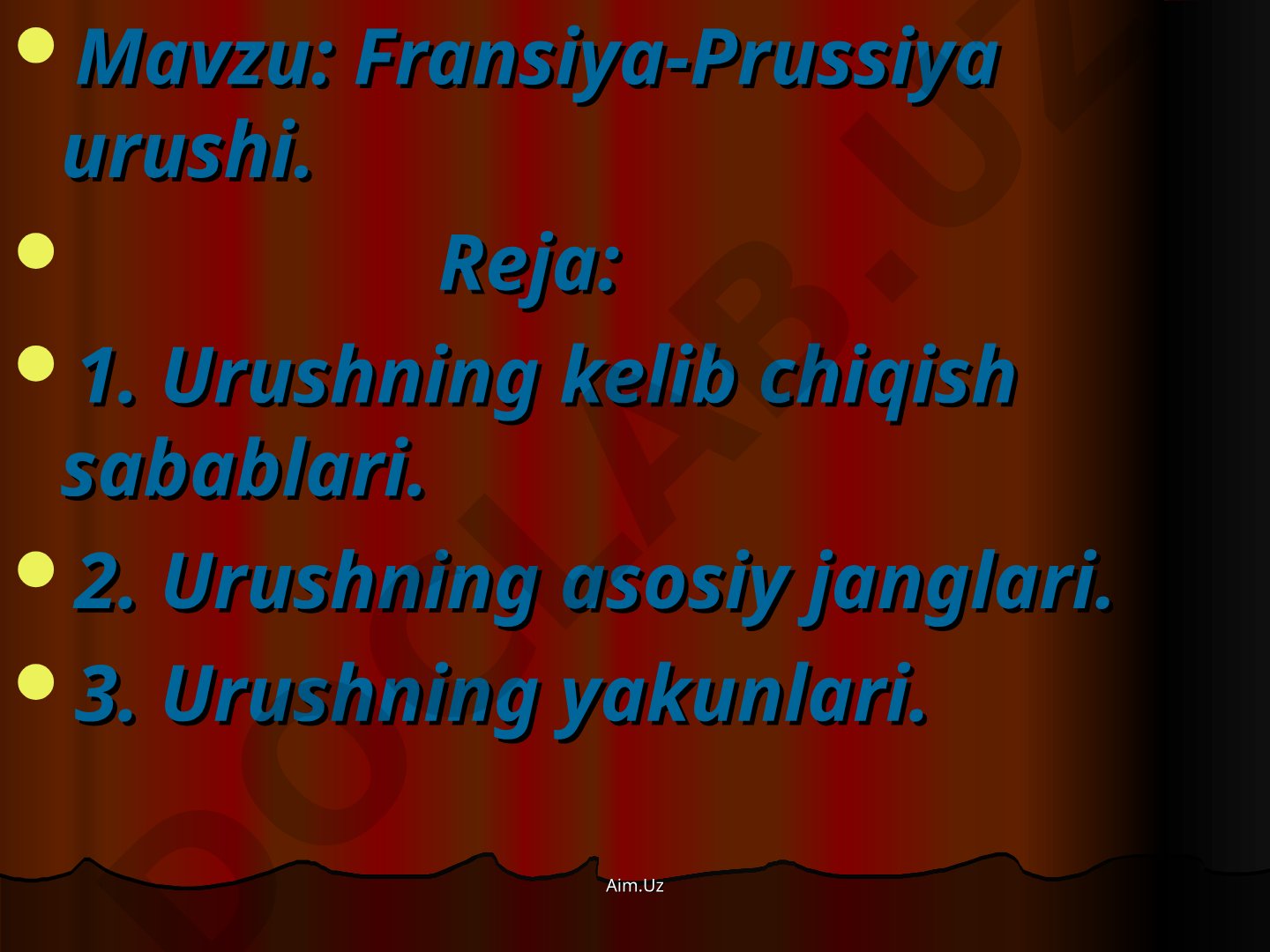 Fransiya-Prussiya urushi