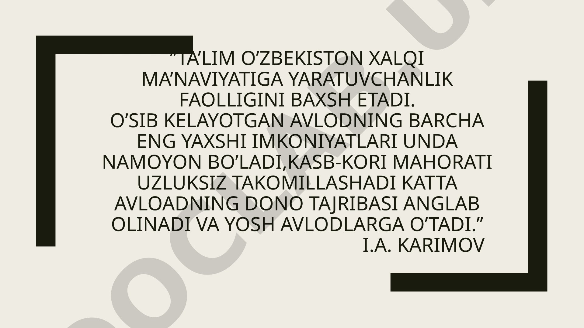 Ta'lim menejmenti tushunchasi, tizimi, funksiyalari, texnologiyalar bilan bog'liqligi va