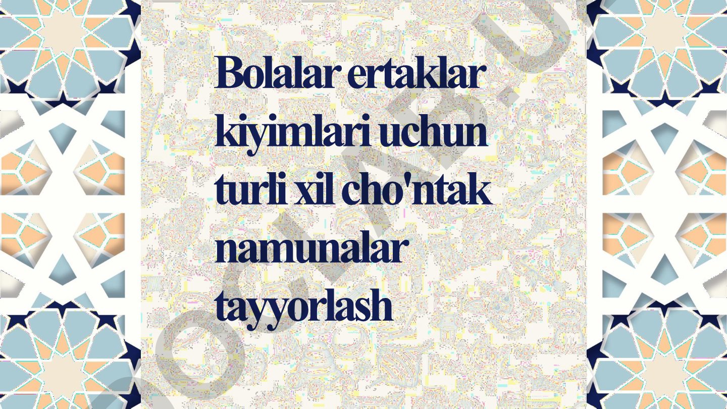 Bolalar uchun o'yin elementlari bilan o'zgaruvchan kiyimlar