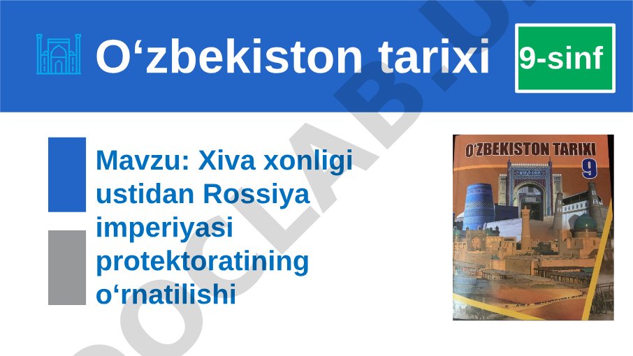Xiva xonligi ustidan Rossiya imperiyasi protektoratining o‘rnatilishi