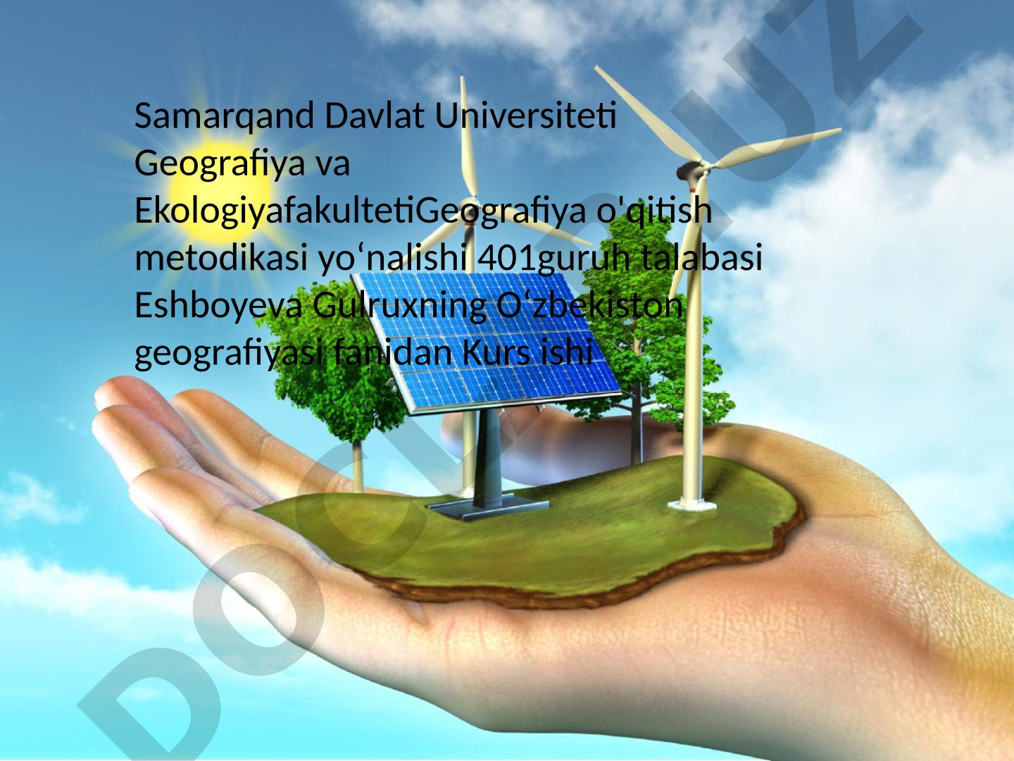 Oʻzbekiston energetika sanoati tarkibi