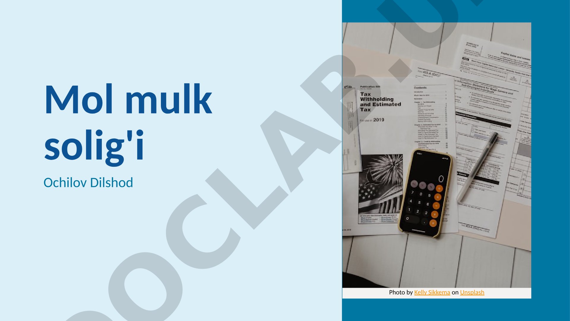 Mol mulk solig'i