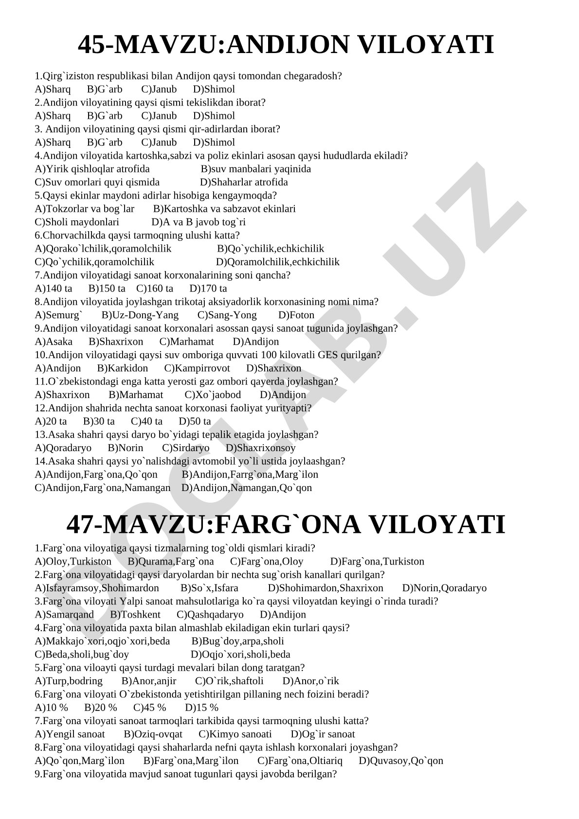 Andijon viloyati