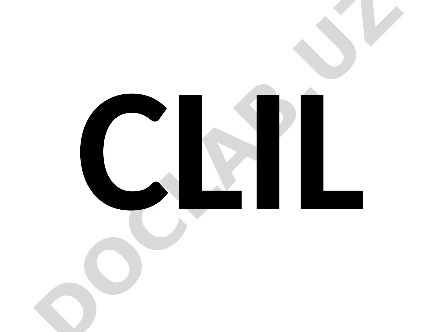 The Different Types of CLIL/ CLIL Applications