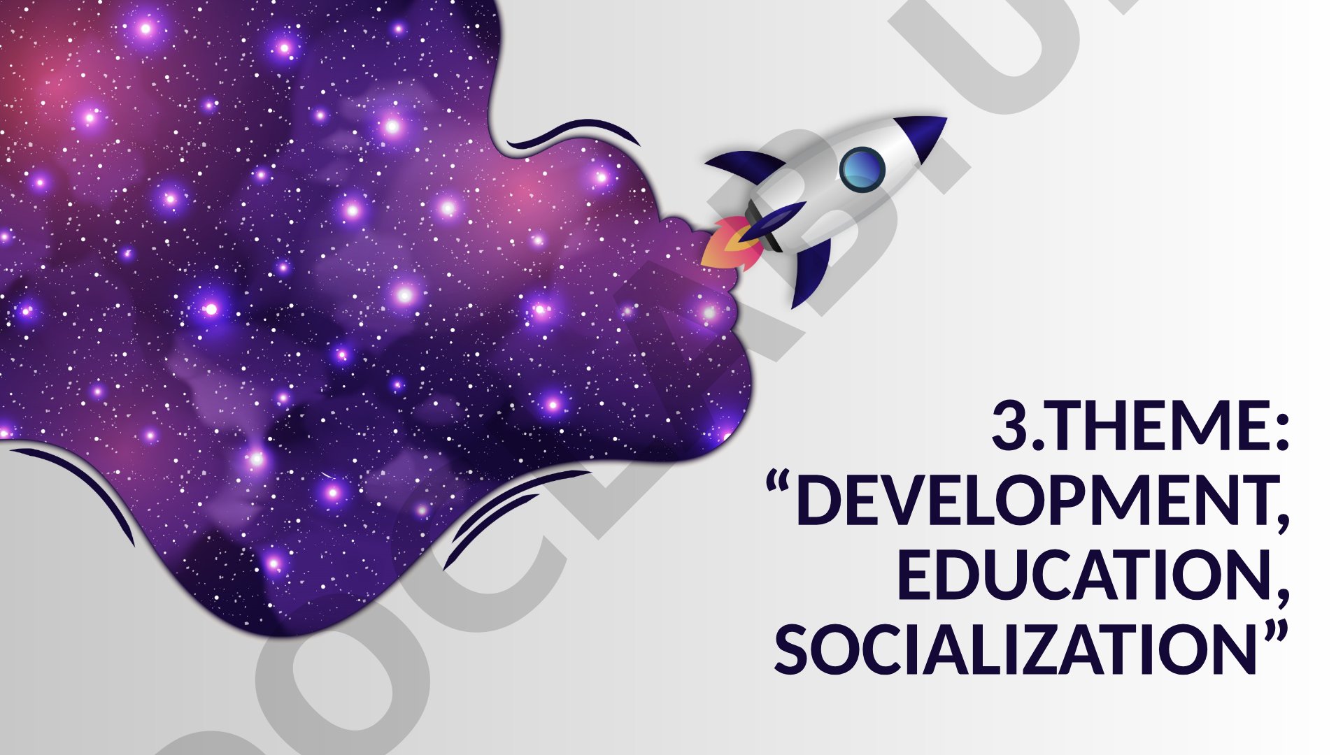 The presentation covers upbringing types, education theory, and child personality