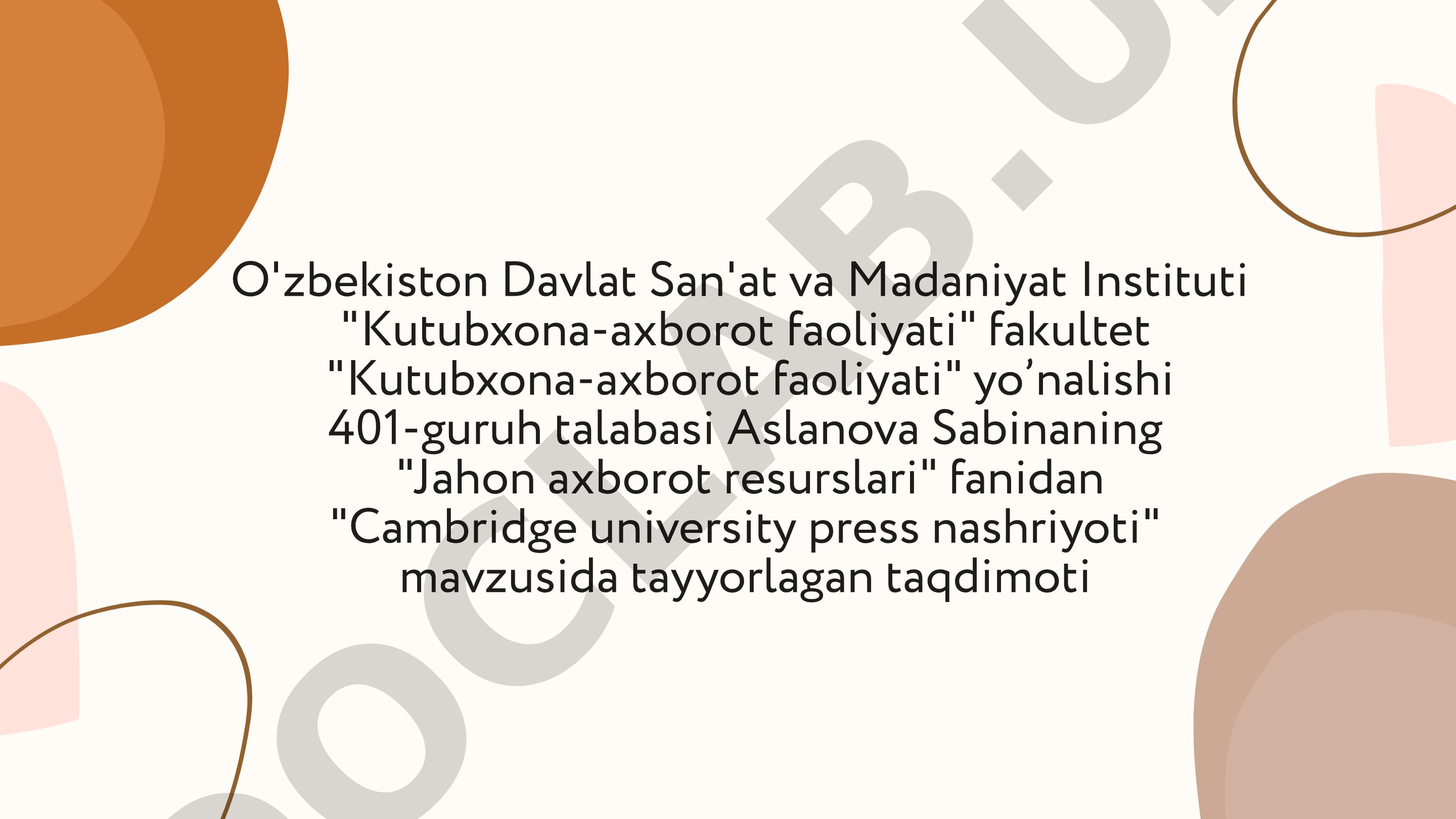 Cambridge University Press nashriyoti