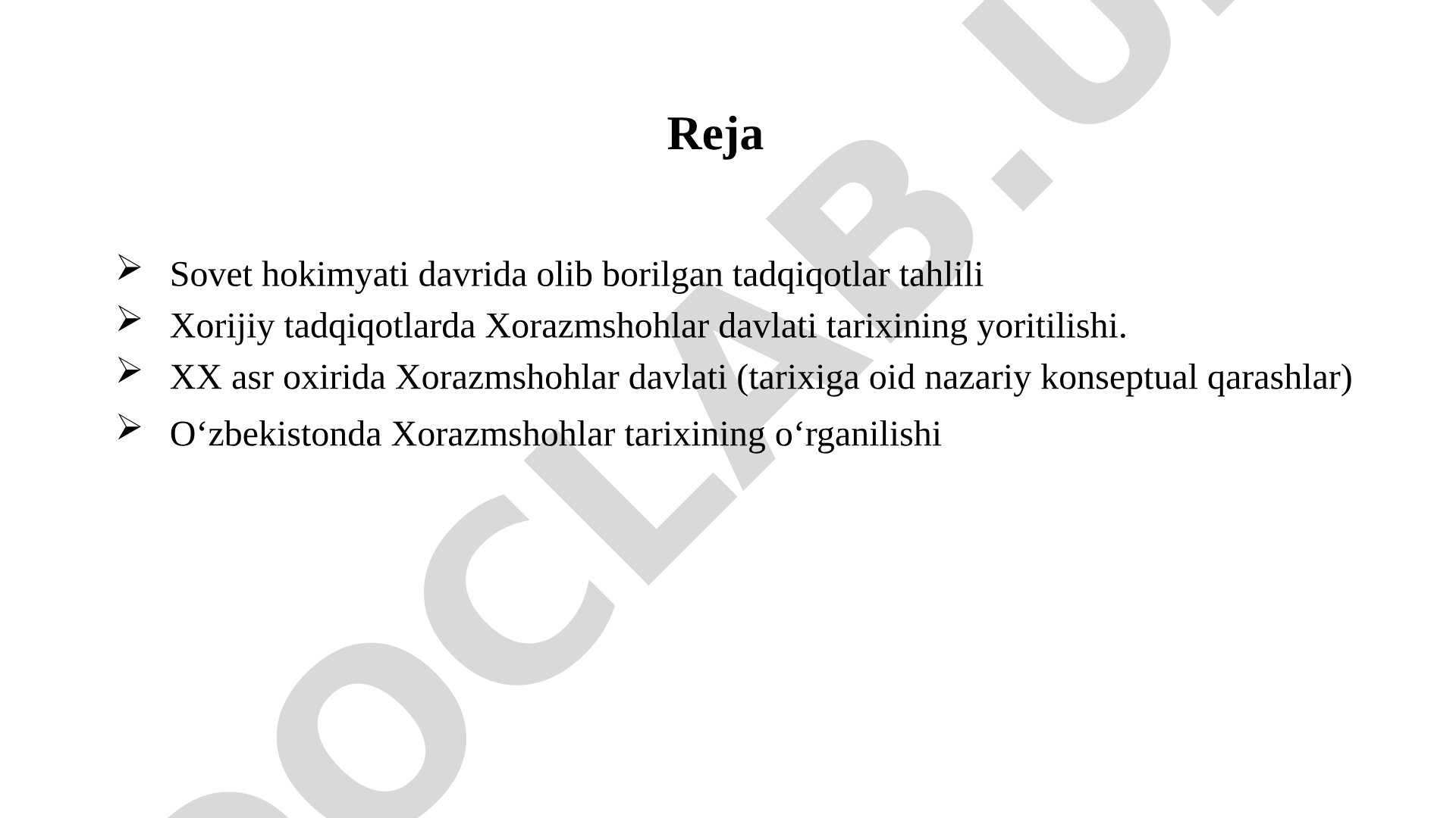 Sovet hokimyati davrida olib borilgan tadqiqotlar tahlili