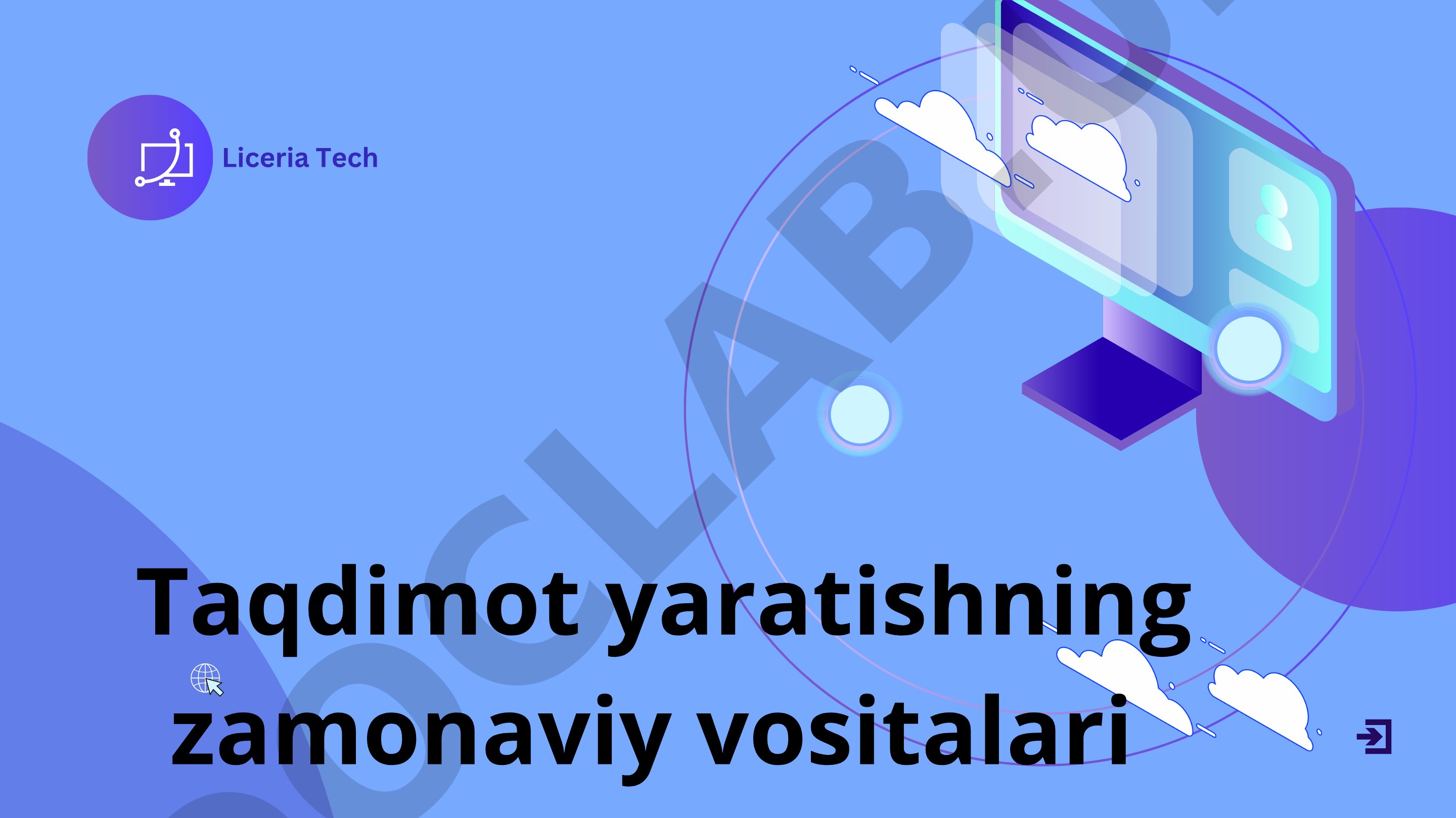 Taqdimot yaratishning zamonaviy vositalari
