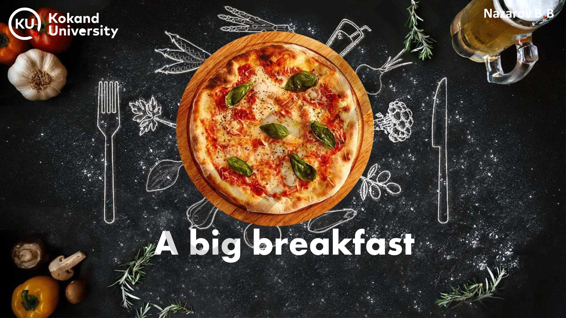 A big breakfast