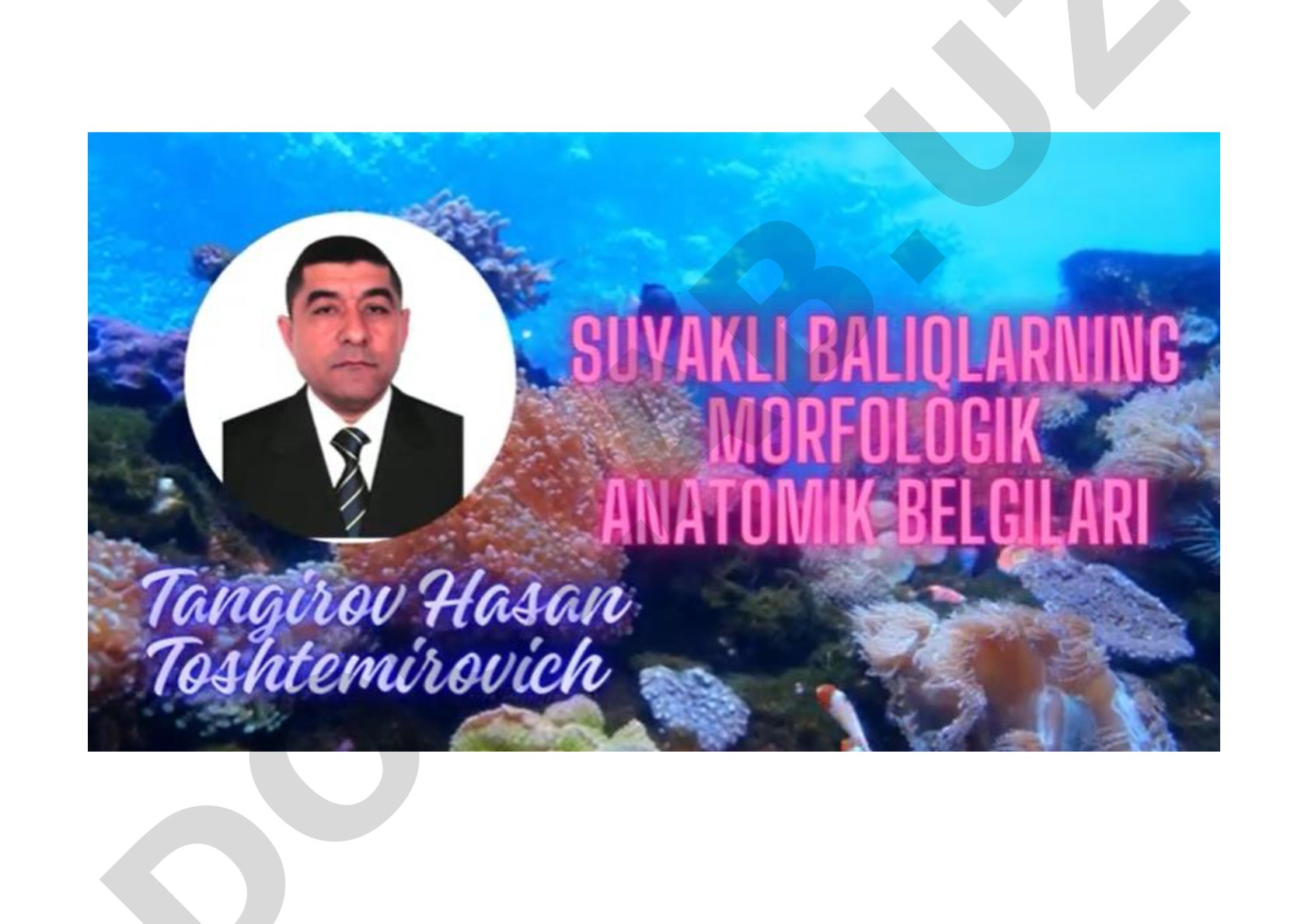 Morfologik tahlil