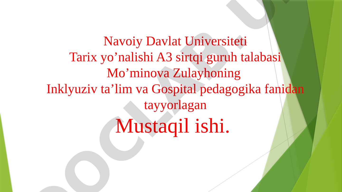 Rivojlanish Muammolari Bo'lgan Bolalar Uchun Inklyuziv Ta'limni Amaliyotga Joriy Etish Algoritmlari