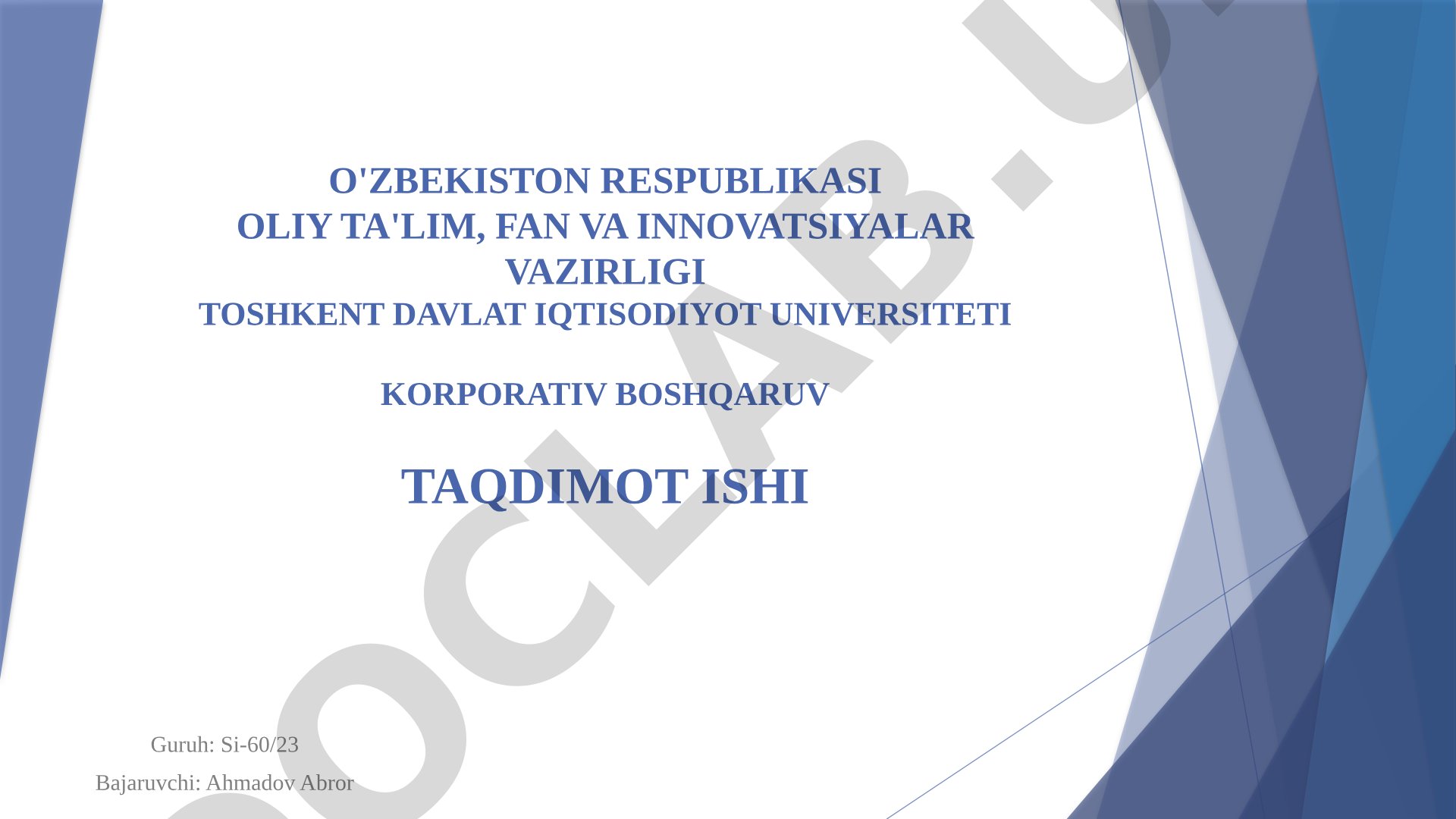 Korporativ boshqaruvda direktorlar kengashlarining tashkil etilishi va xulq-atvori