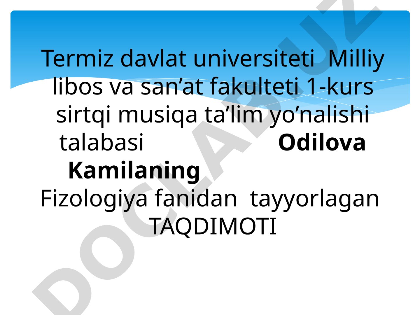 Yuqumli kasalliklar