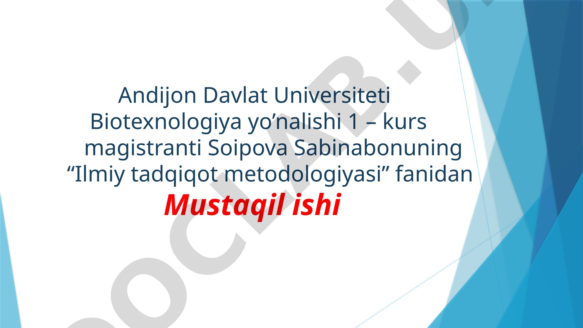 Ilmiy tadqiqotning namoyon bo’lishi. Ilmiy maqolaning tuzilishi. Tezis va doklad