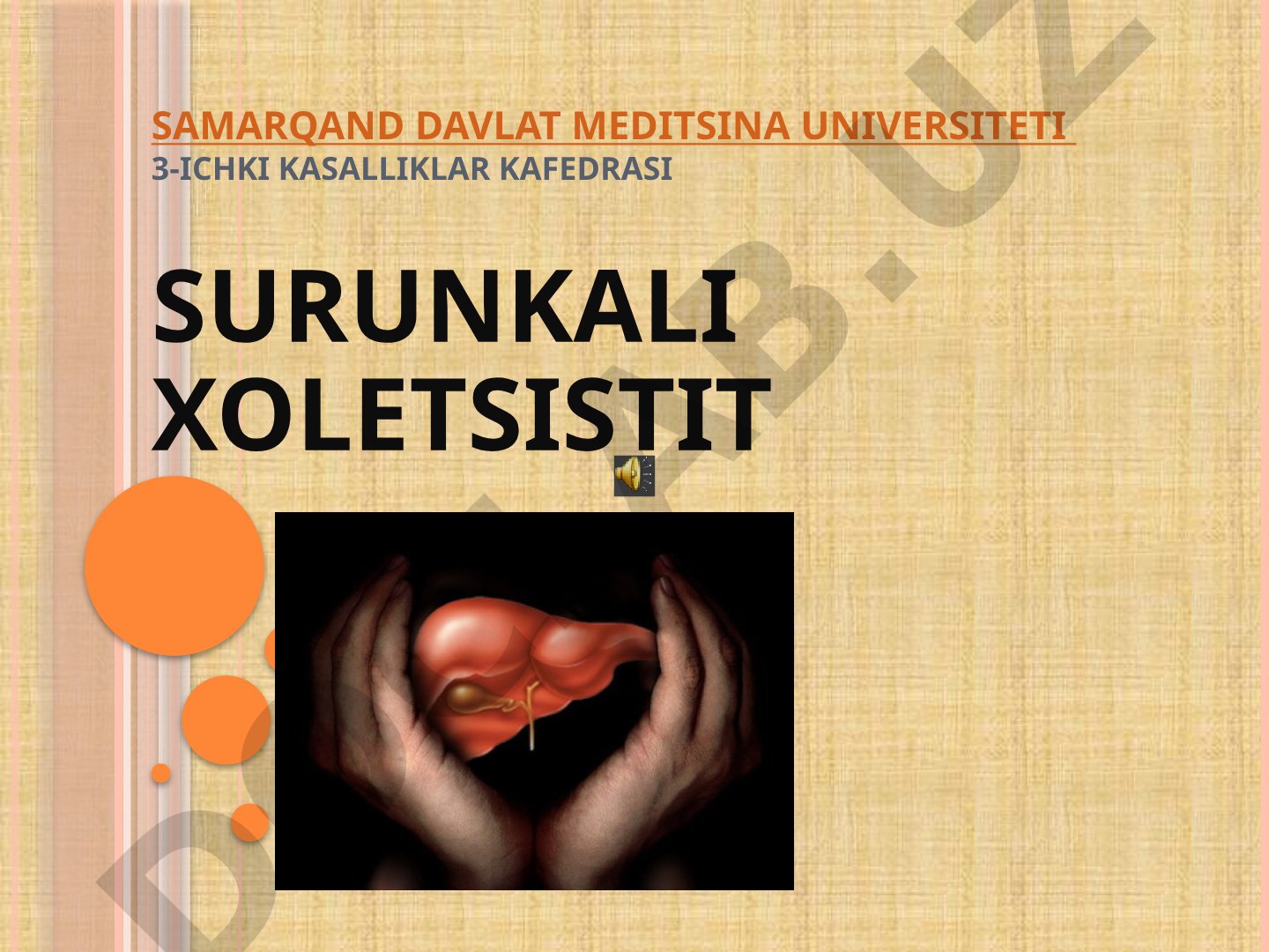 Surunkali xoletsistit