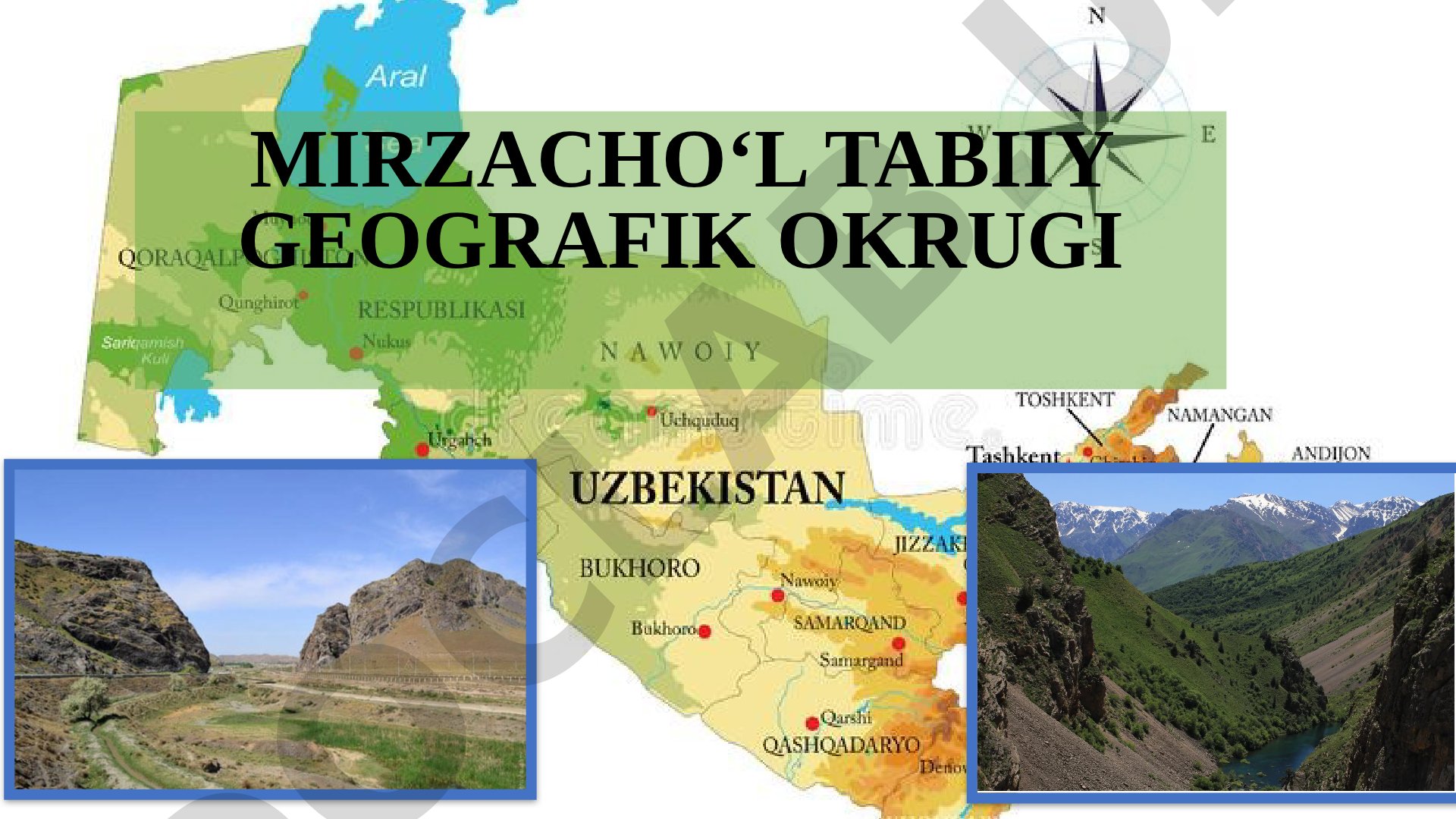 Mirzacho‘l tabiiy geografik okrugi
