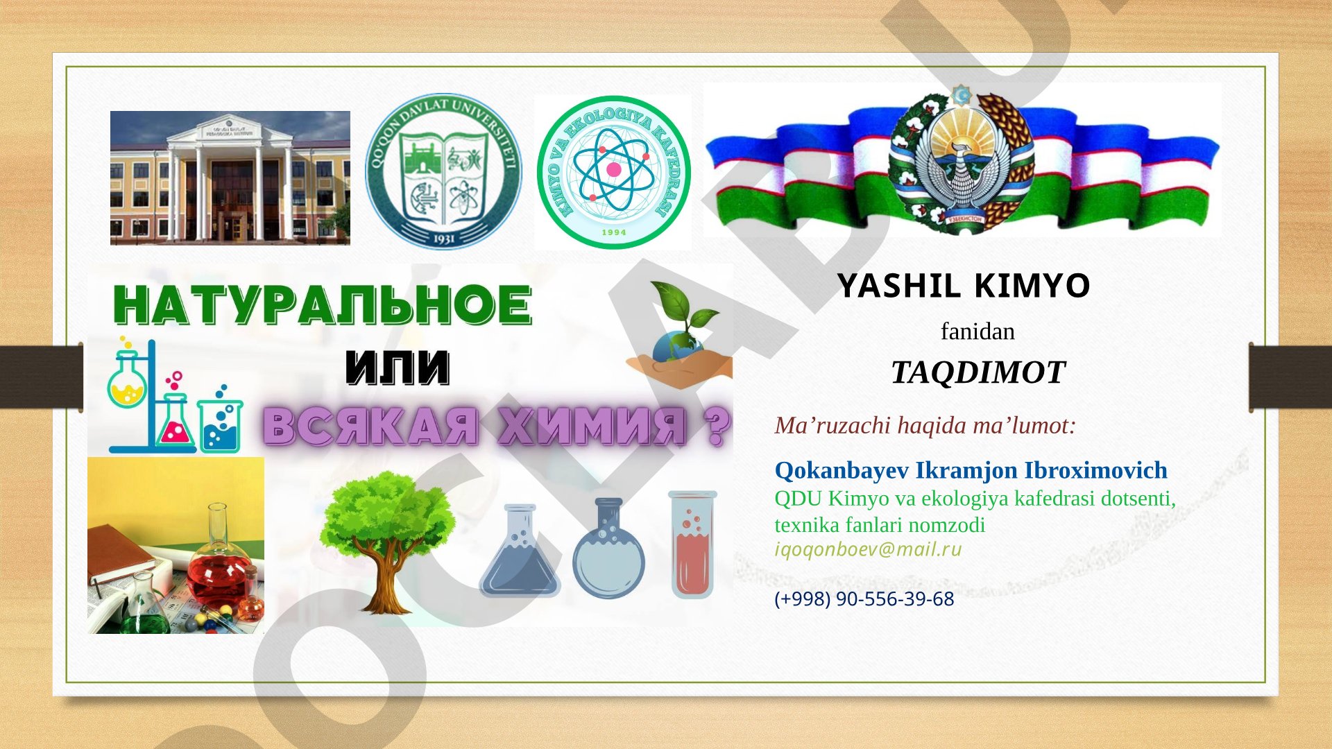 Qayta tiklanadigan energiya manbalari