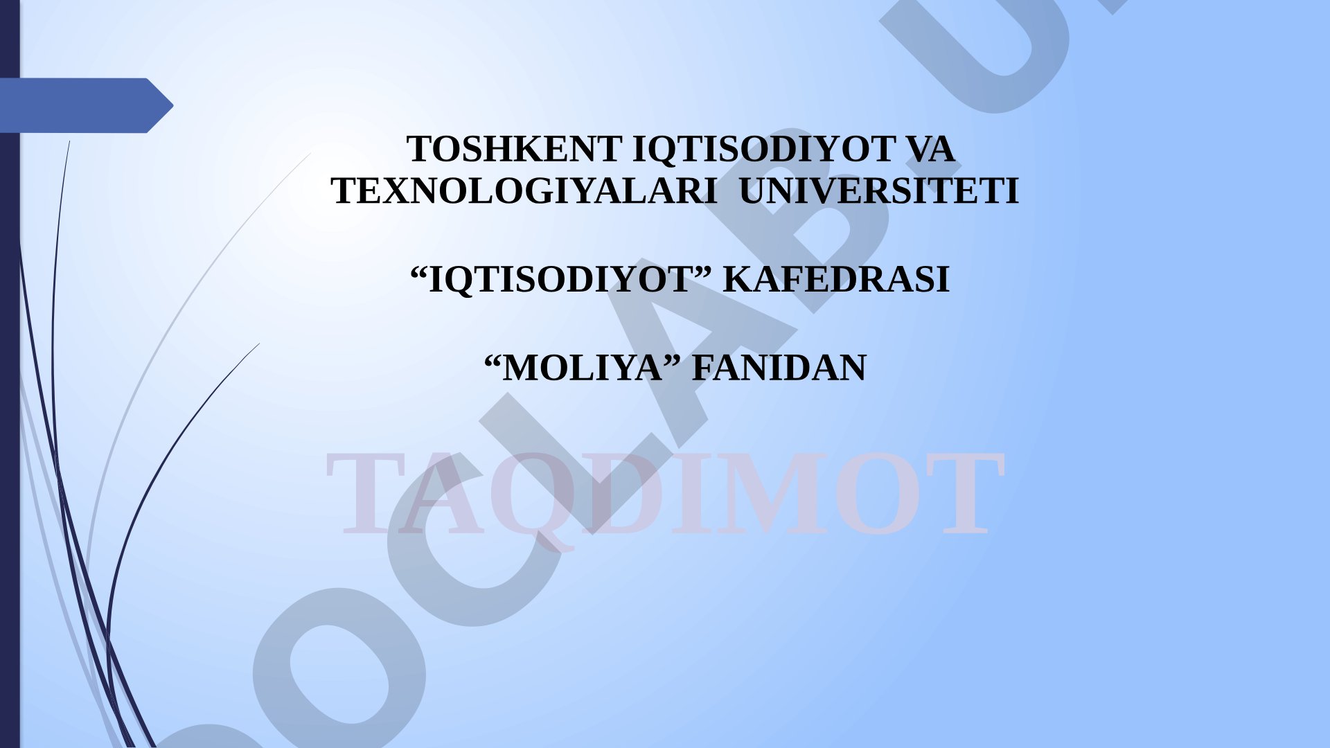 2.Moliyaviy nazoratning huquqiy asoslari