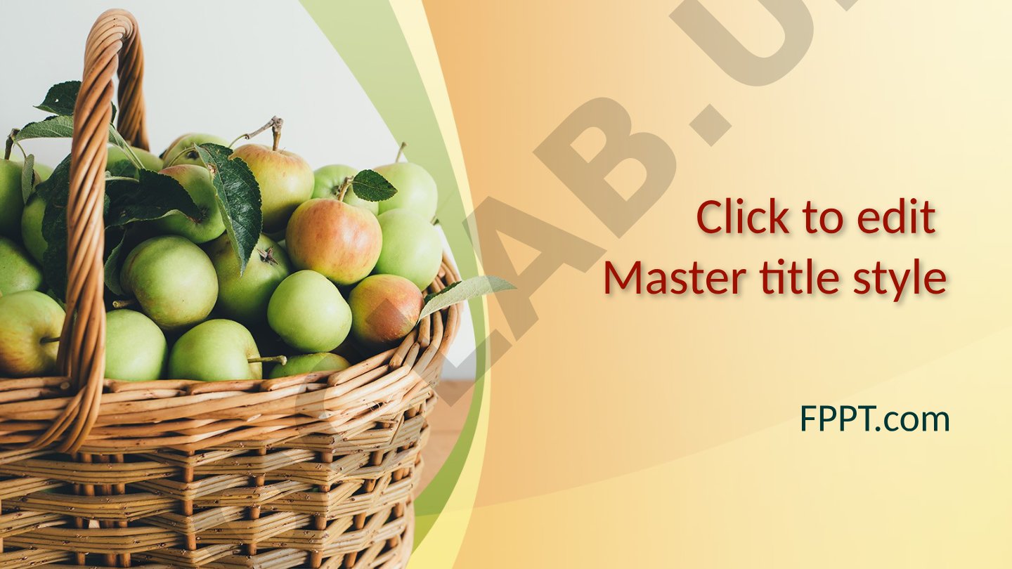 Generic presentation template with placeholder text from FPPT.com
