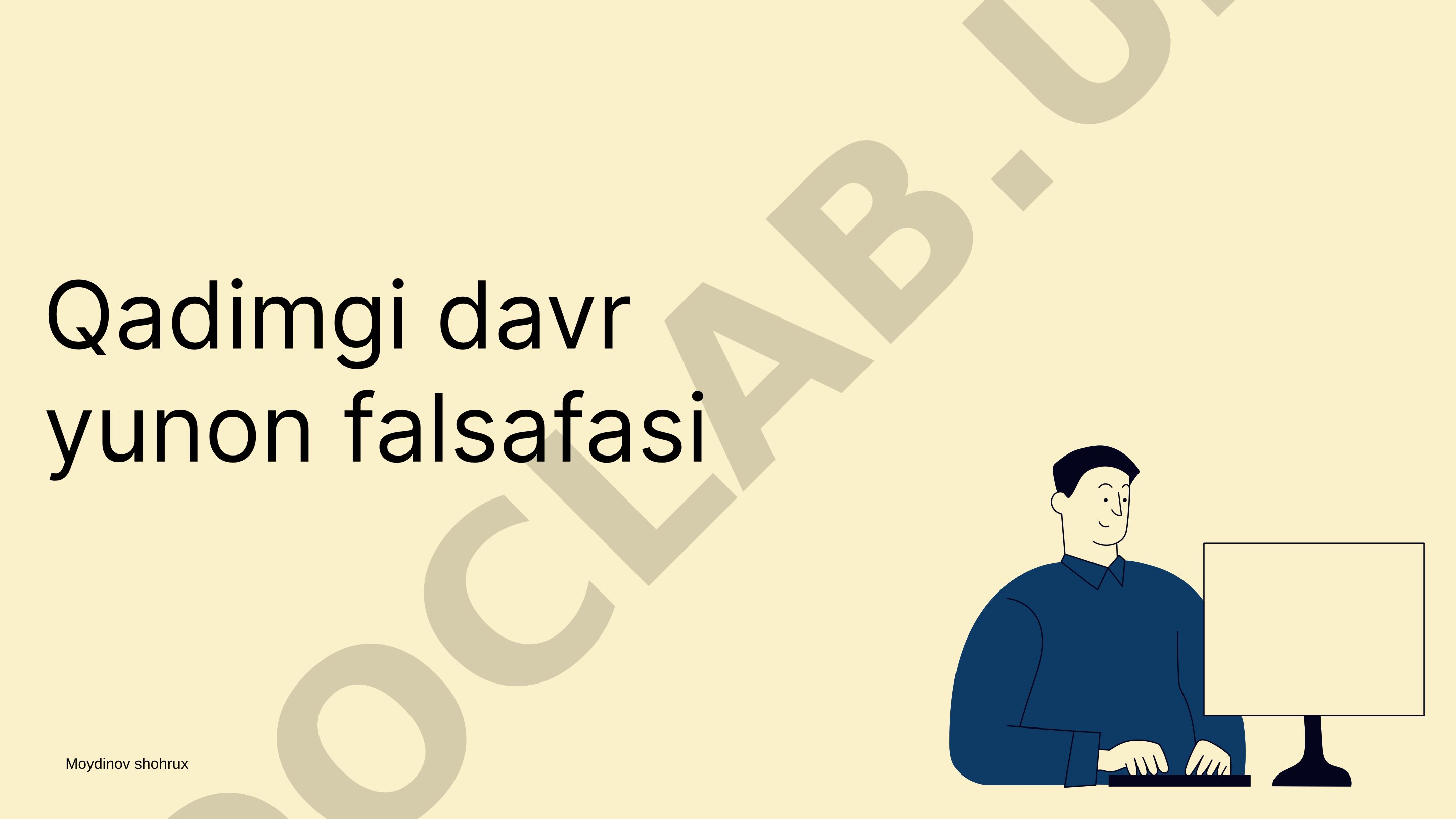 Qadimgi davr yunon falsafasi