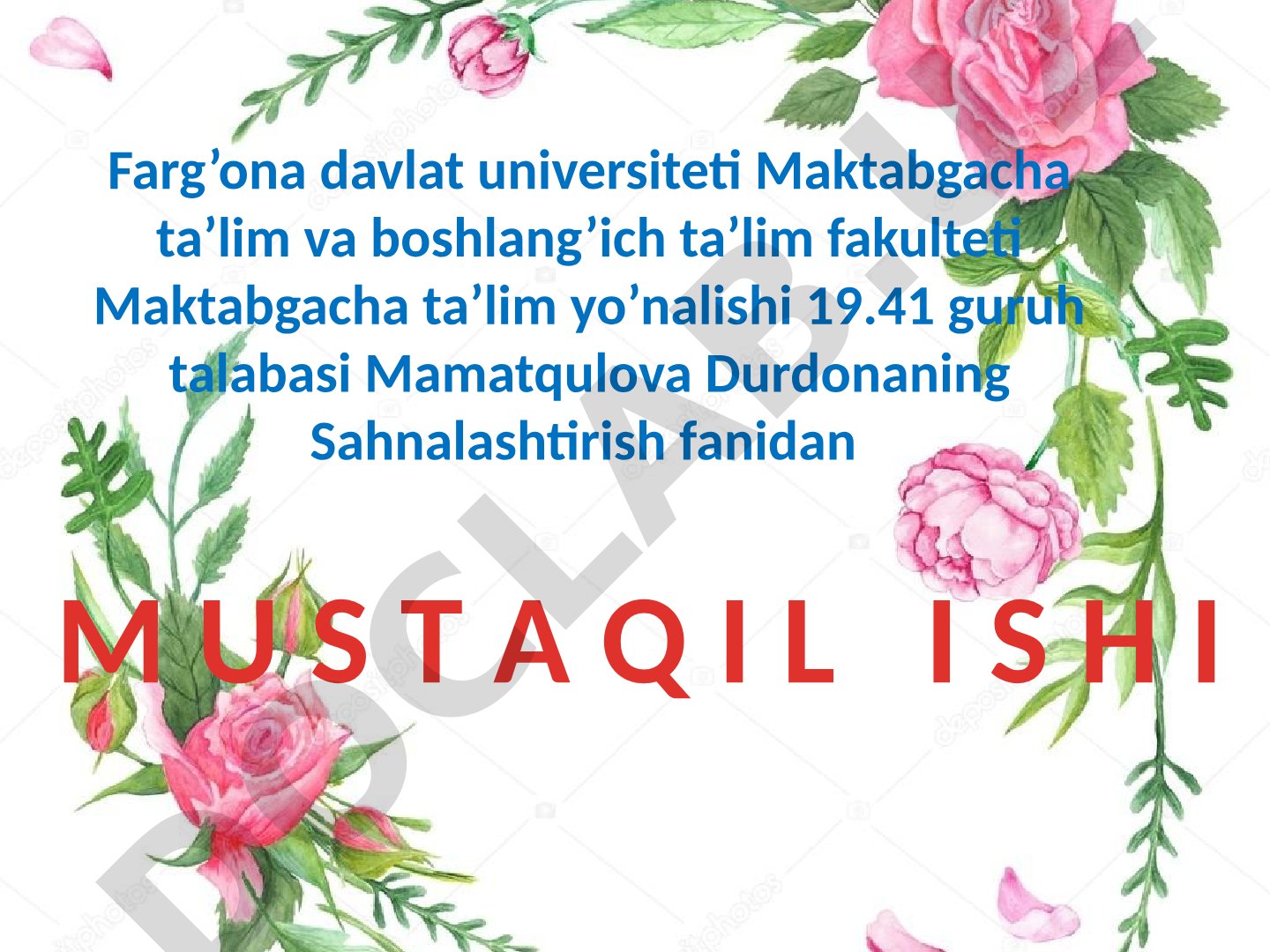 Bolalarni predmetlar o'lchami bilan tanishtirish vazifalari.Ko'rgazmali qurol yasash