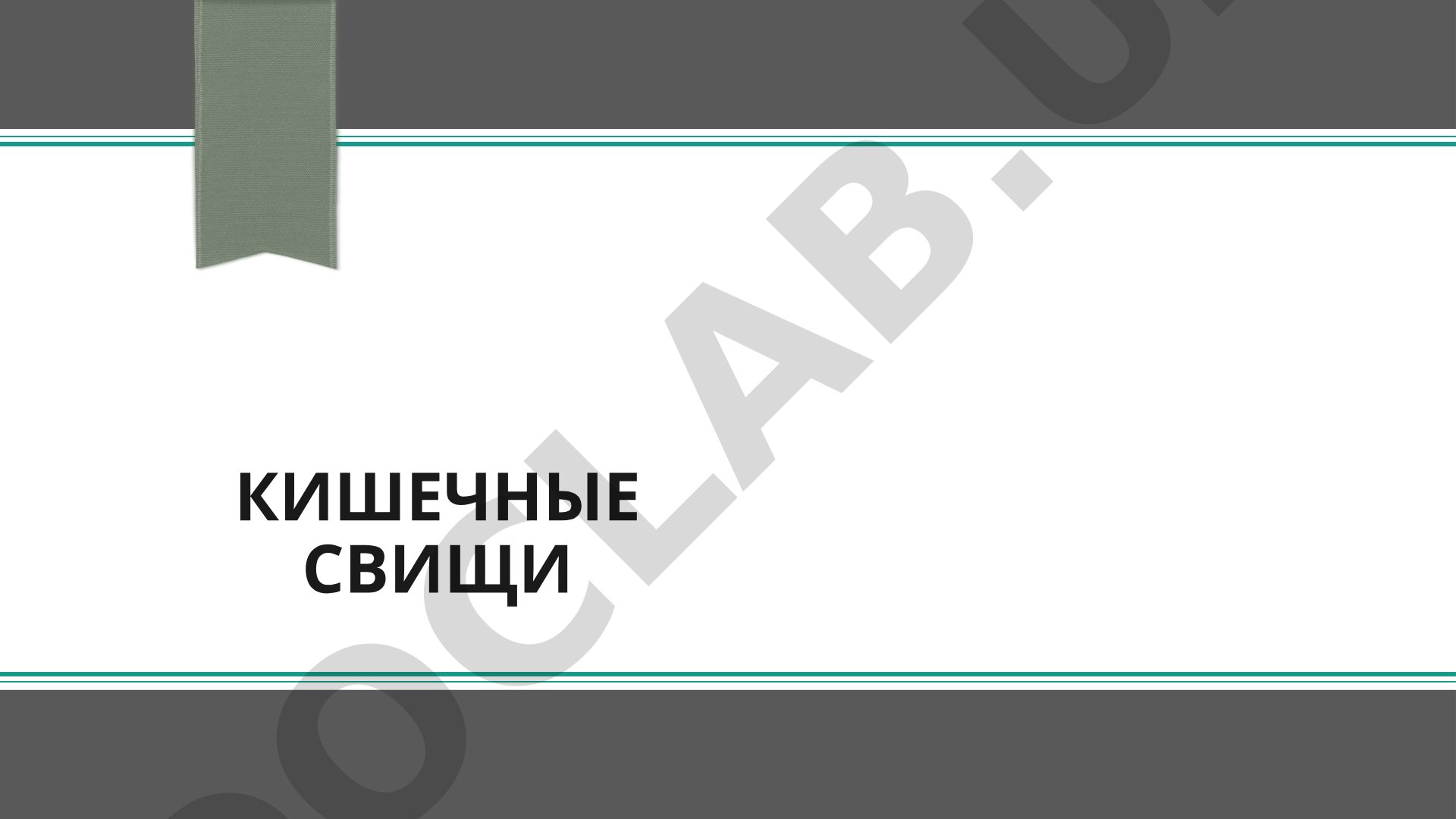 Кишечные свищи