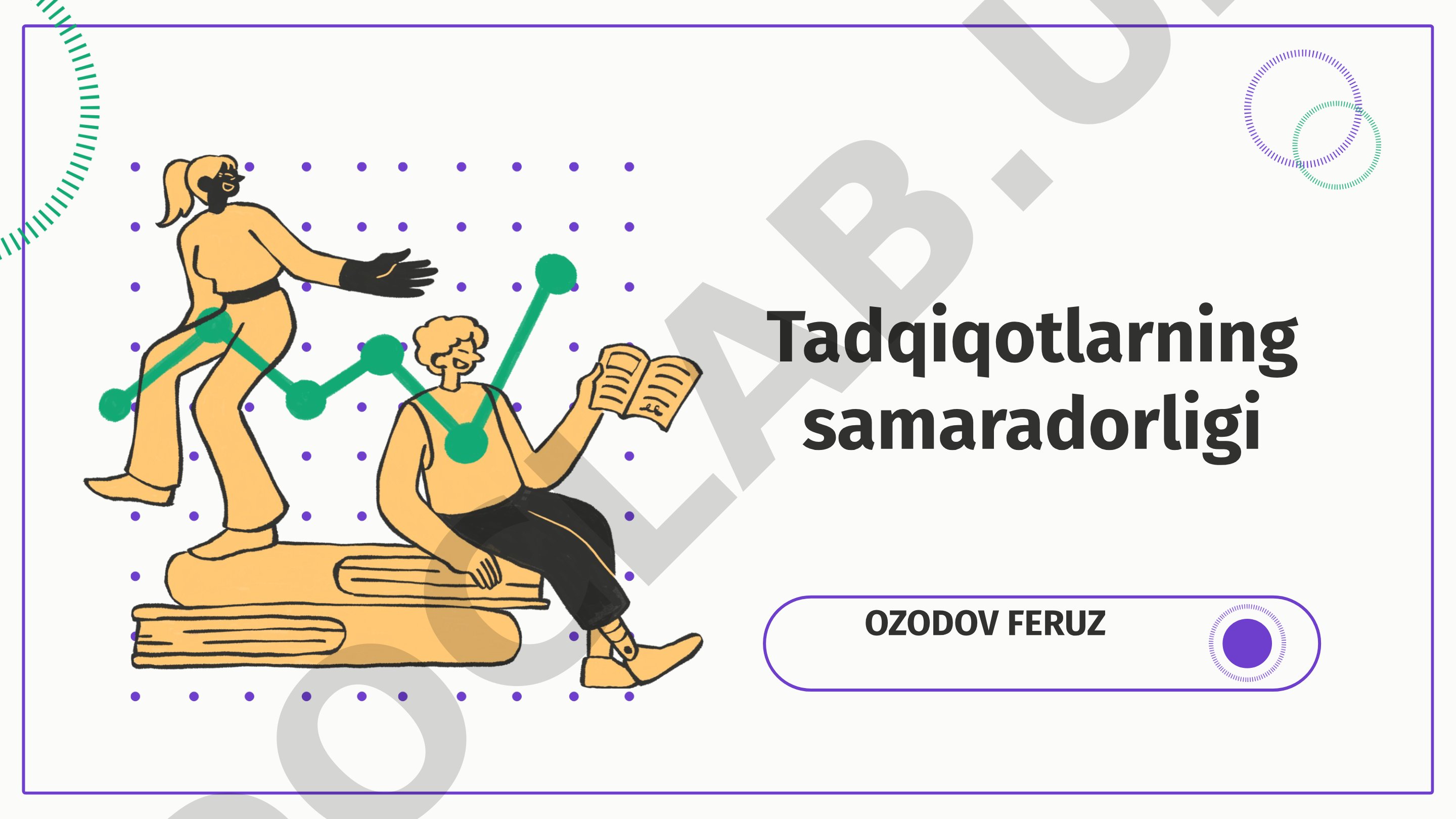 Tadqiqotlarning samaradorligi