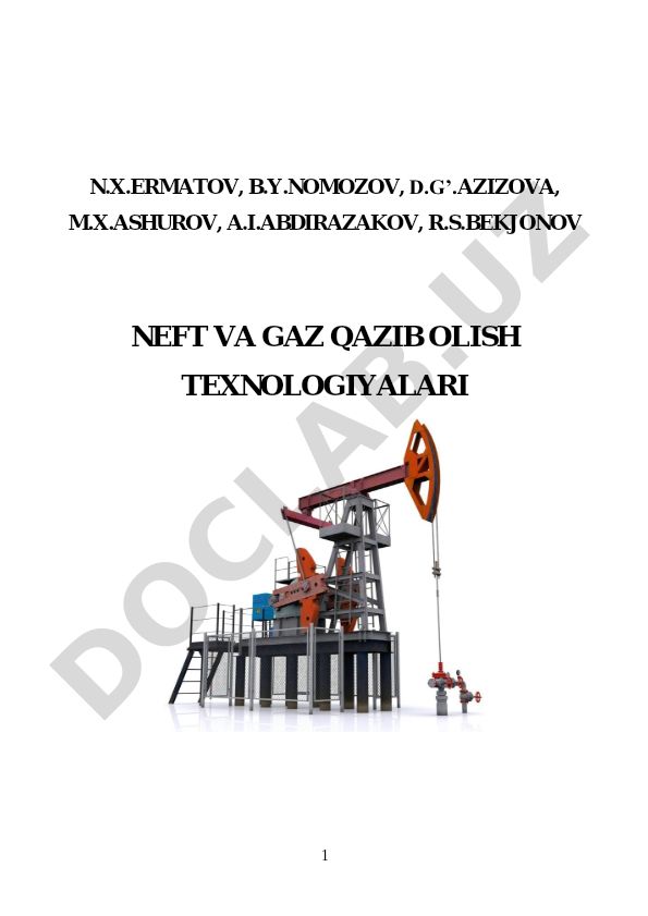 Neft va gaz qazib olish texnologiyalari