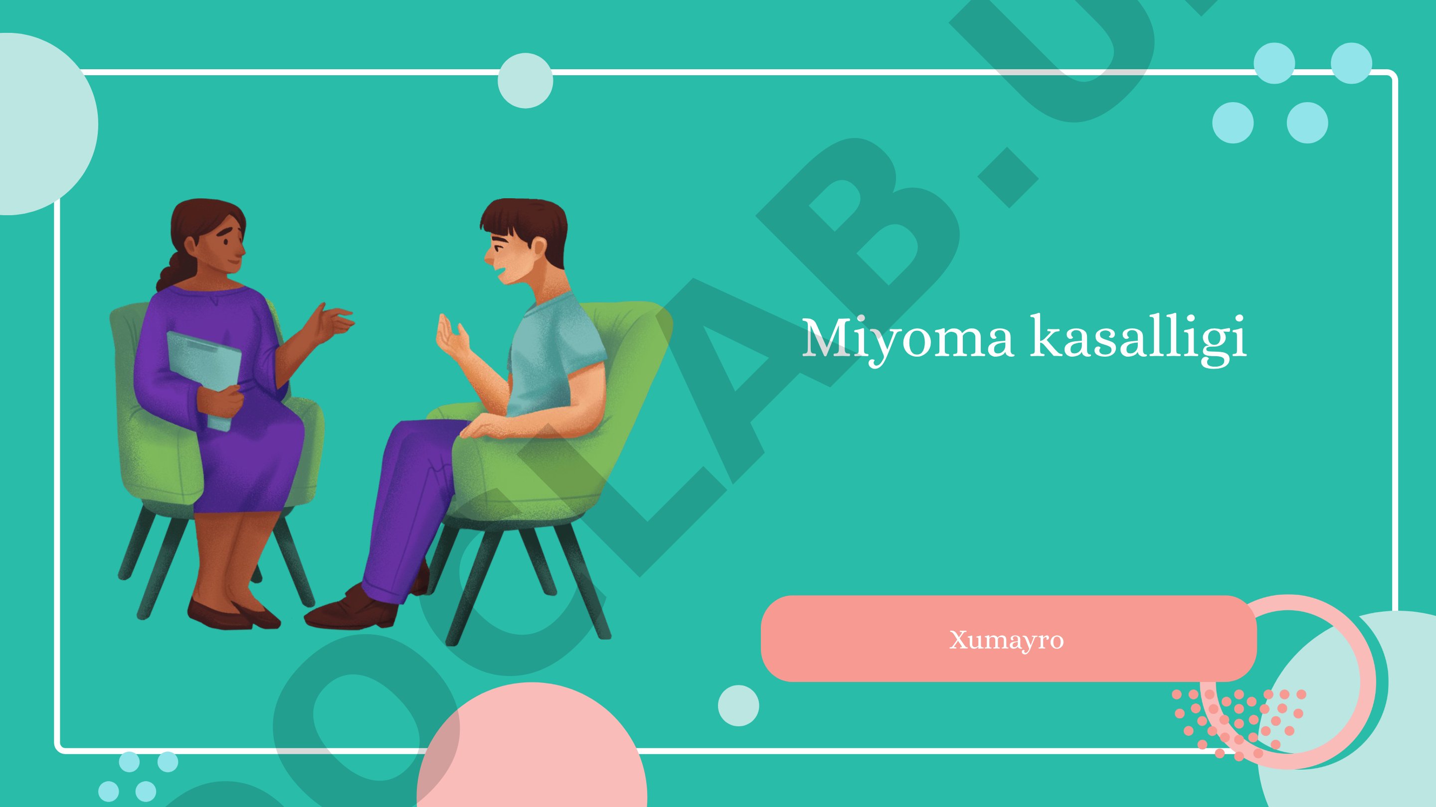 Miyoma kasalligi haqida ma'lumot, davolash usullari va kimyoviy preparatlar