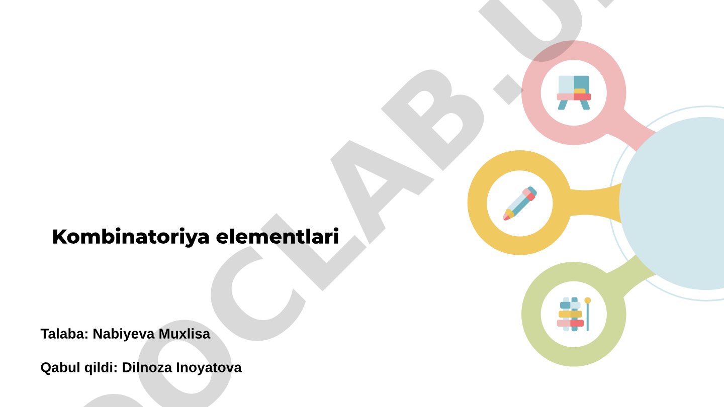 Kombinatoriya elementlari