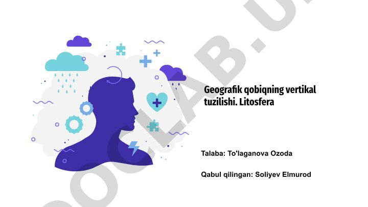 Geografik qobiqning vertikal tuzilishi