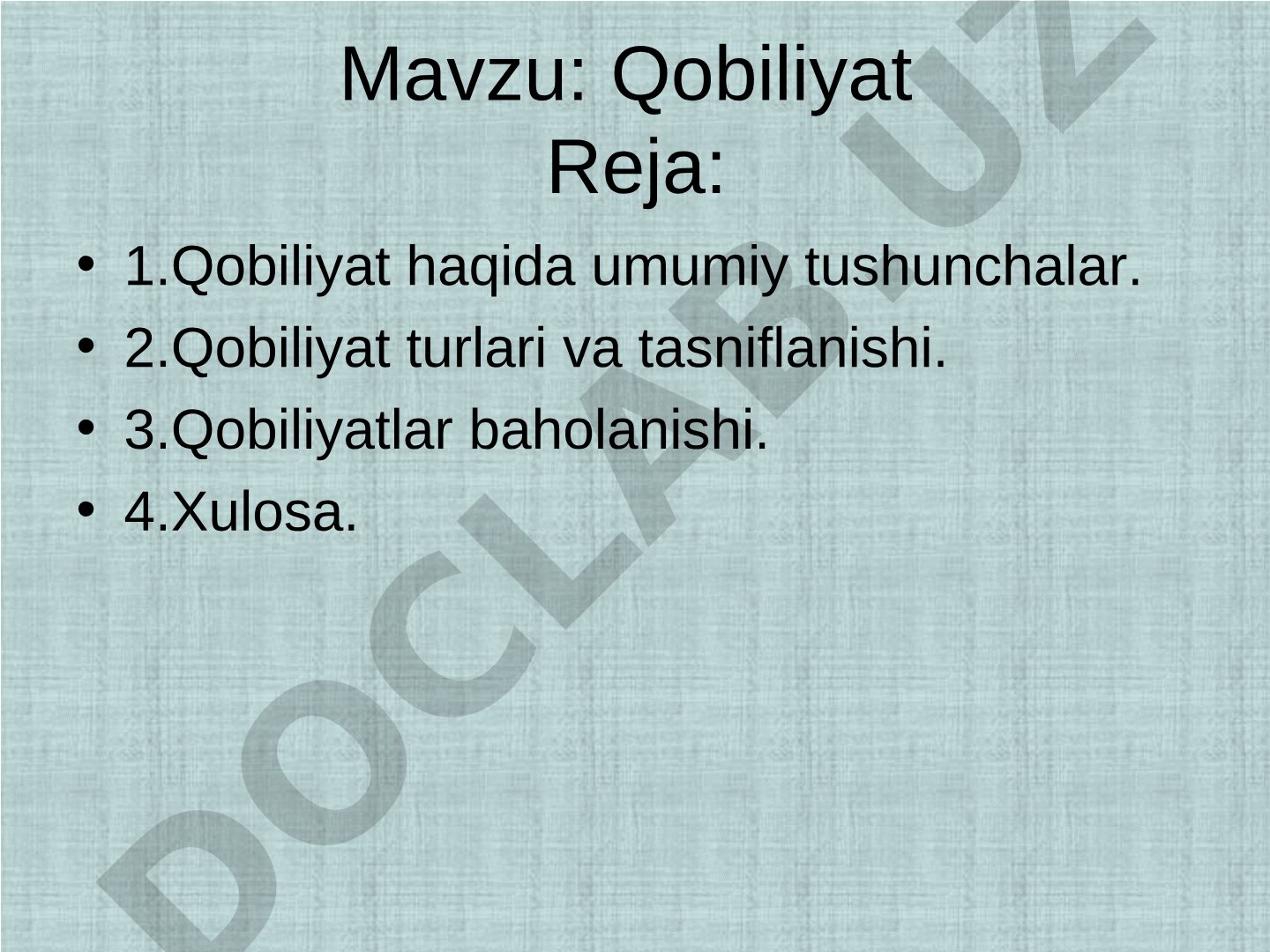 Qobiliyat