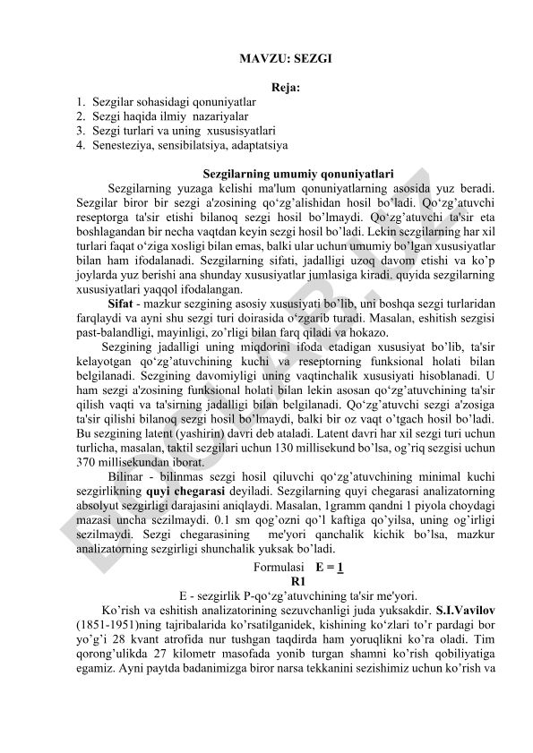 Sezgi