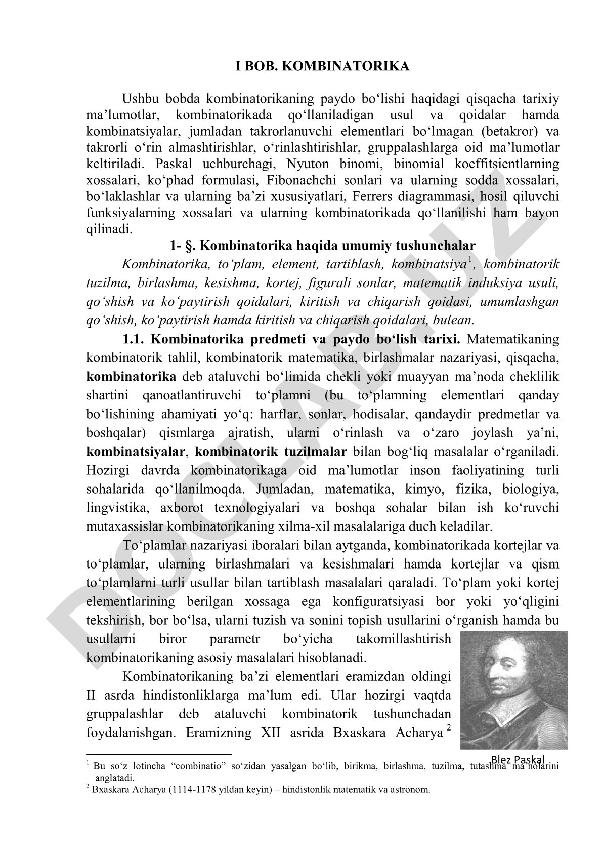 Kombinatorika