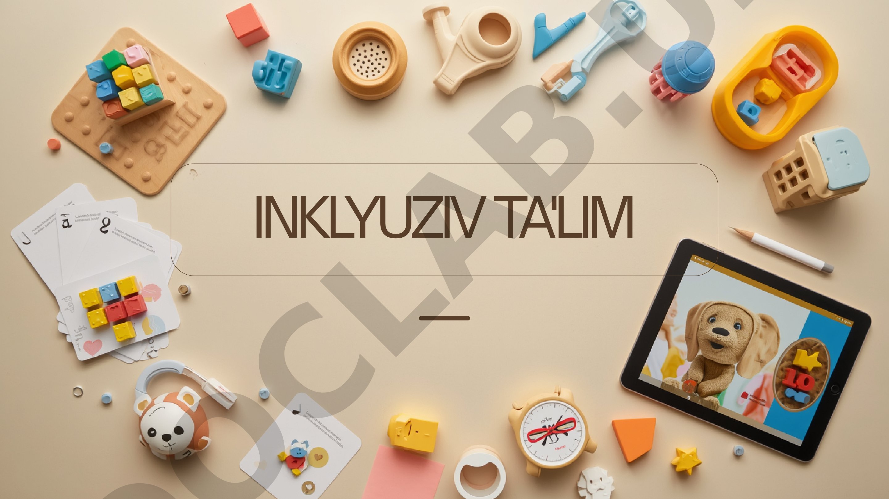 Inklyuziv ta'lim imkoniyati cheklangan bolalar uchun metodlar