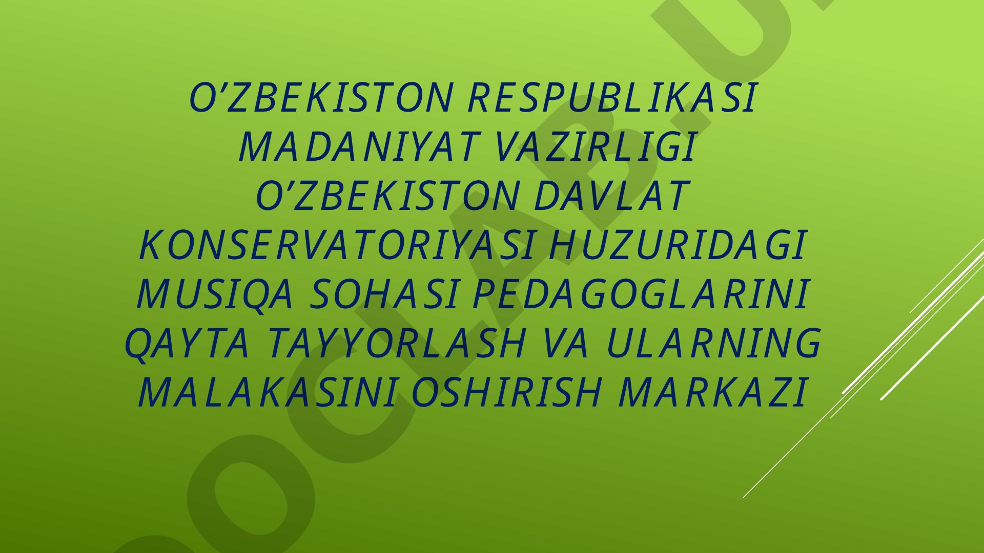 Umumiy o’rta ta’lim maktabining 4-sinf o’quvchilariga D.Amanullaevaning “Nisholda” qo’shig’ini o’rgatish metodikasi