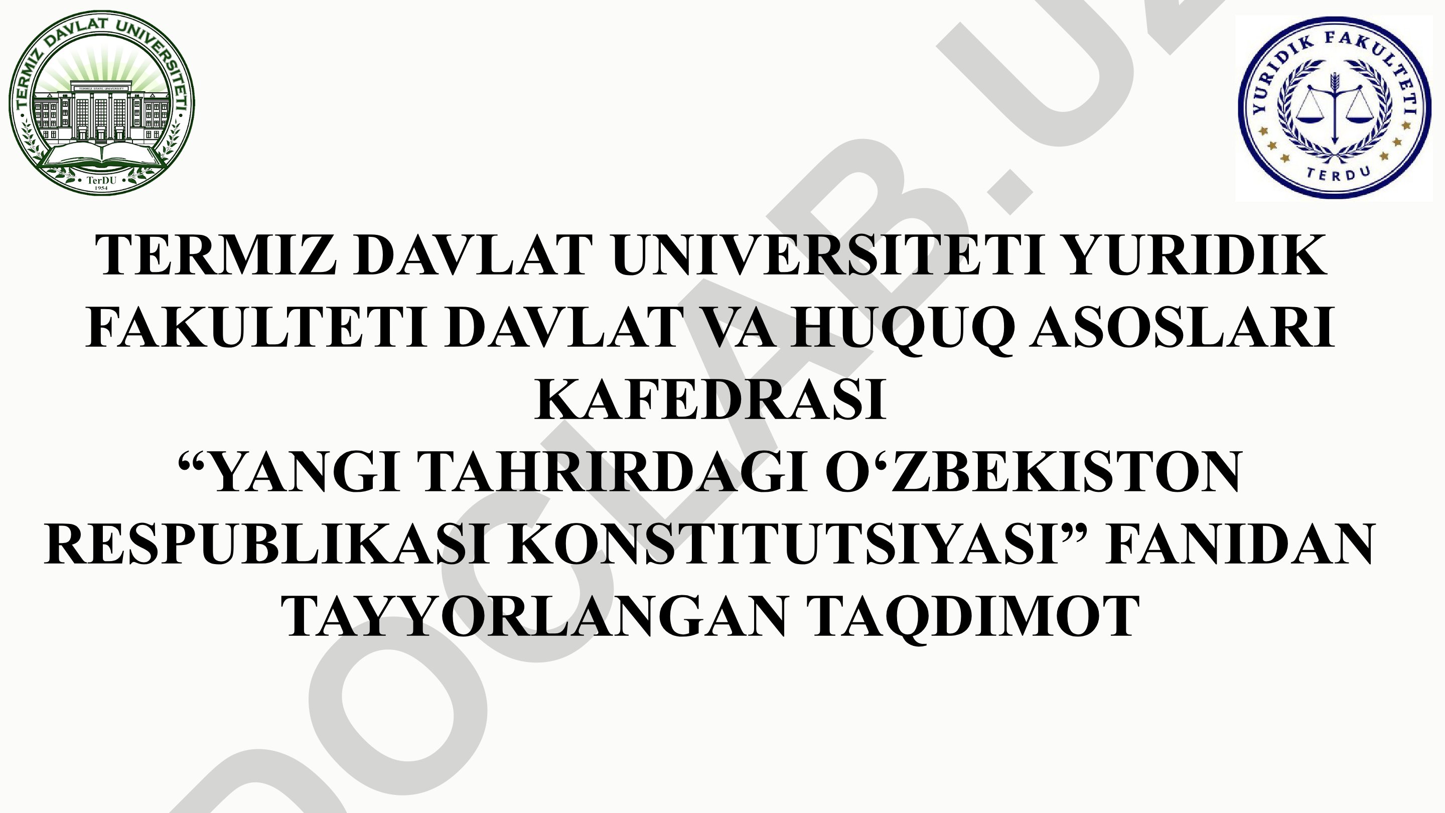 Oʻzbekiston Respublikasining maʼmuriy-hududiy va davlat tuzilishi