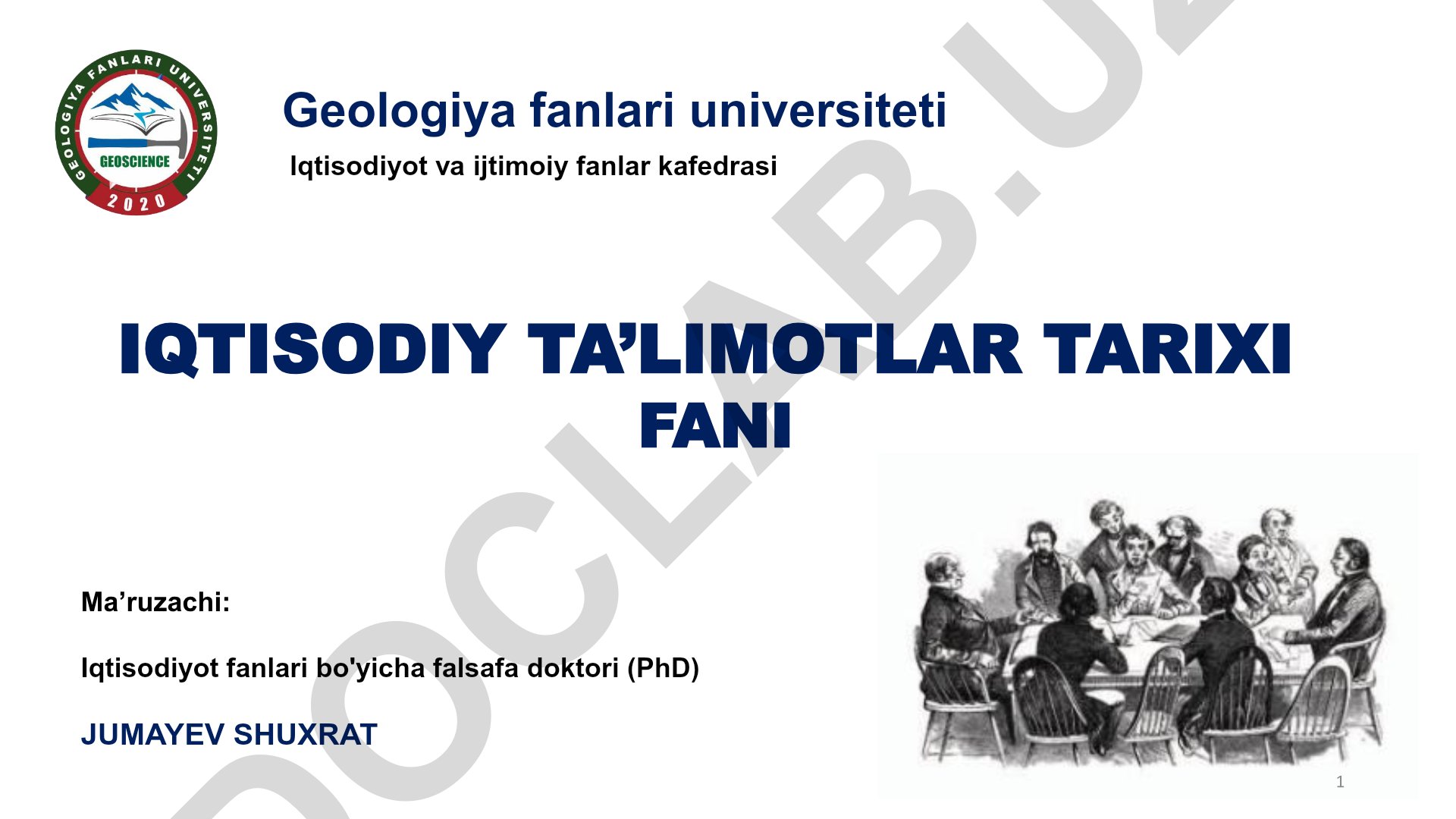 Marjinalizm ta'limoti va neoklassik iqtisodiy maktablar (I-qism)