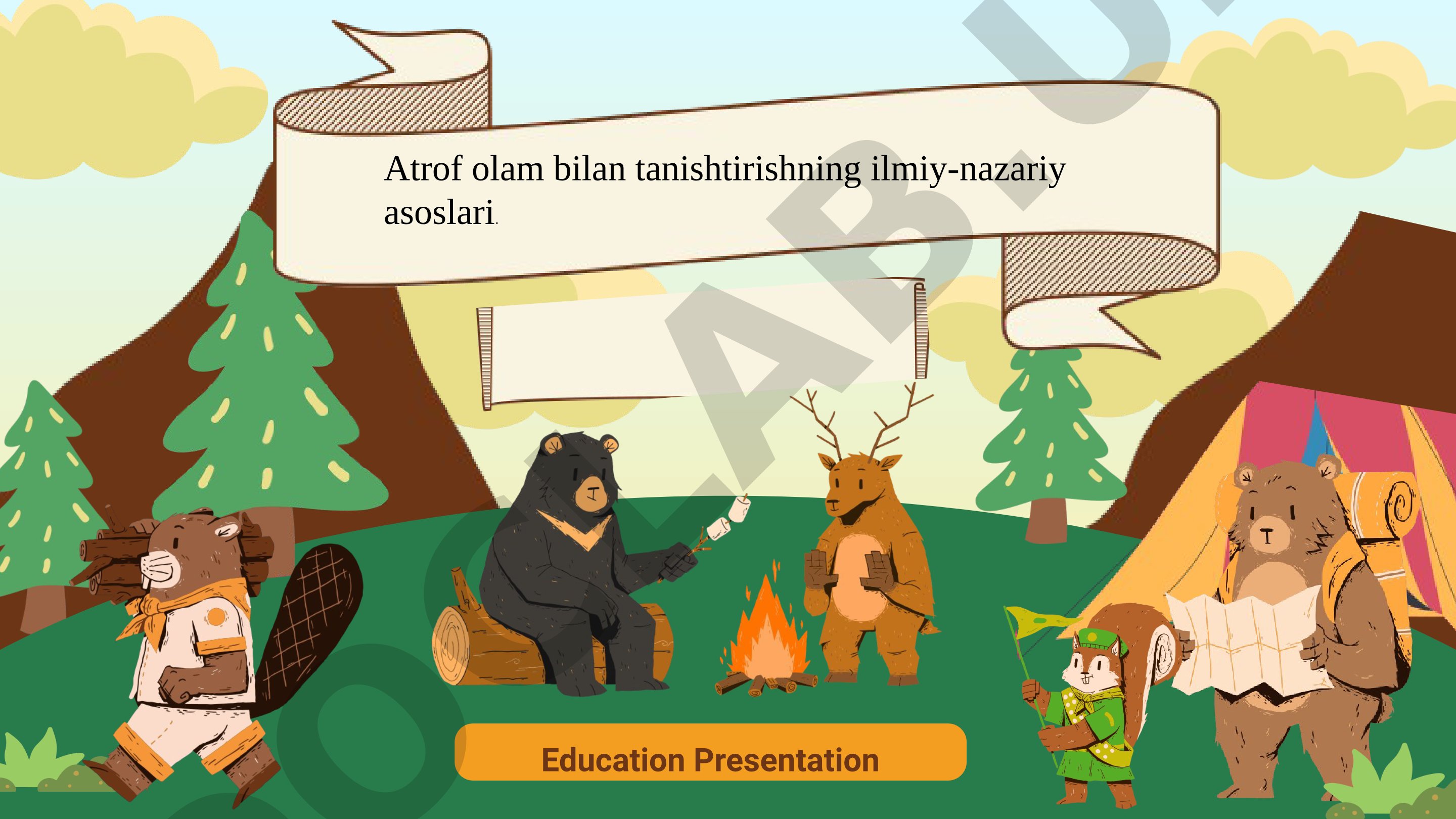 Atrof olam bilan tanishtirishning ilmiy-nazariy asoslari