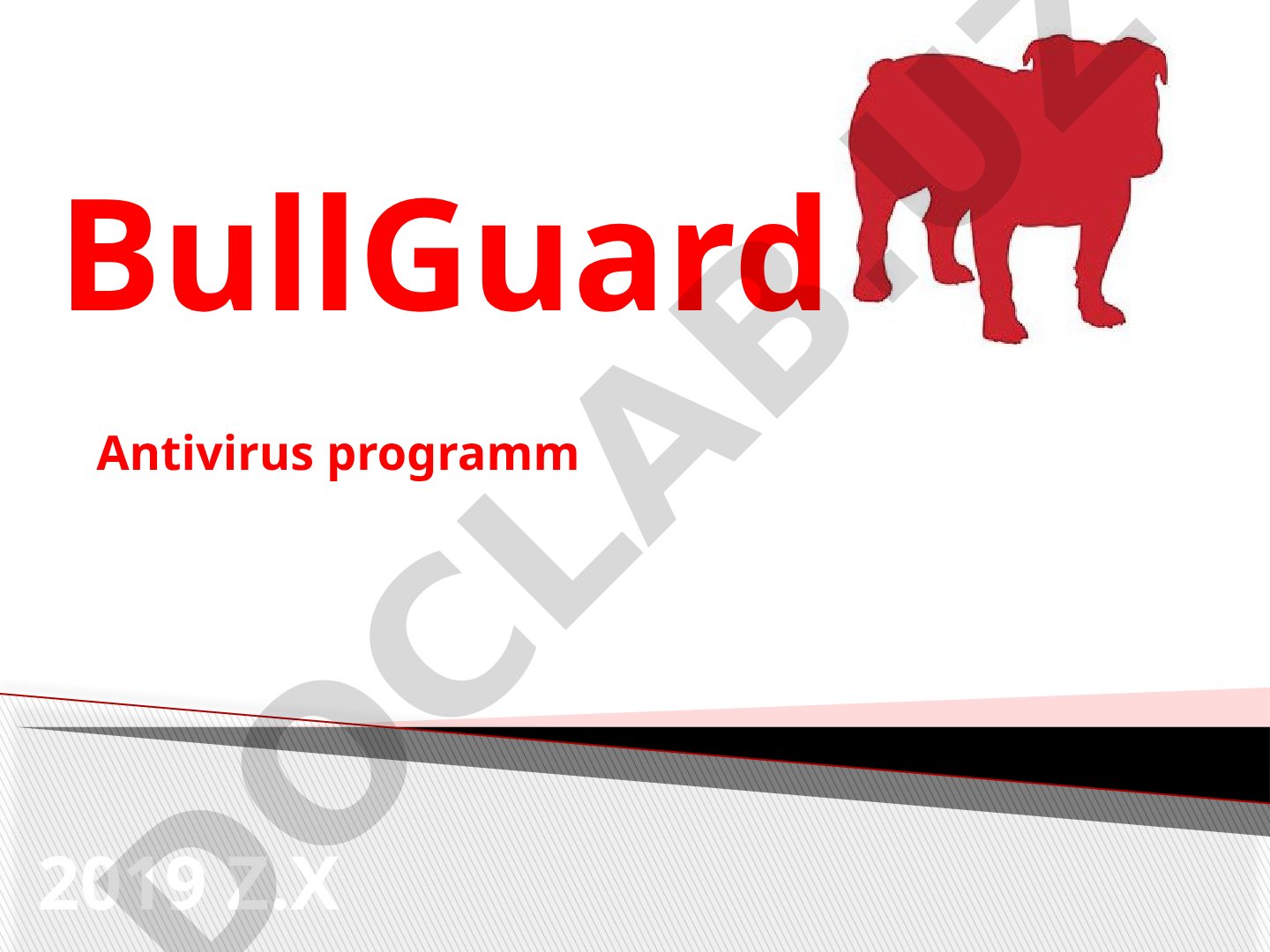 BullGuard Antivirus programm 2019 Z.X