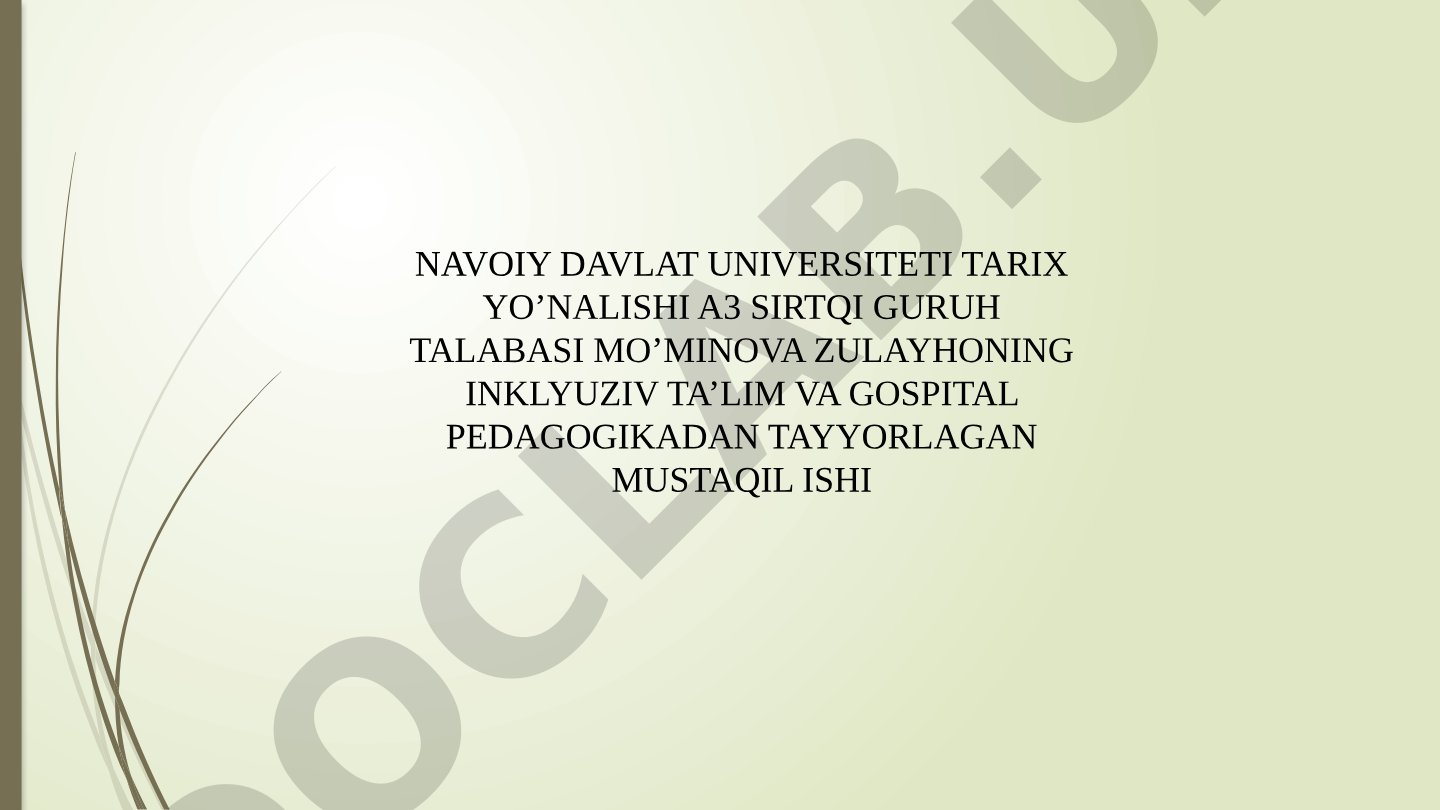 Turli yo'nalishdagi ilmiy tadqiqotlarda inklyuziv ta'lim muammolarini o'rganish