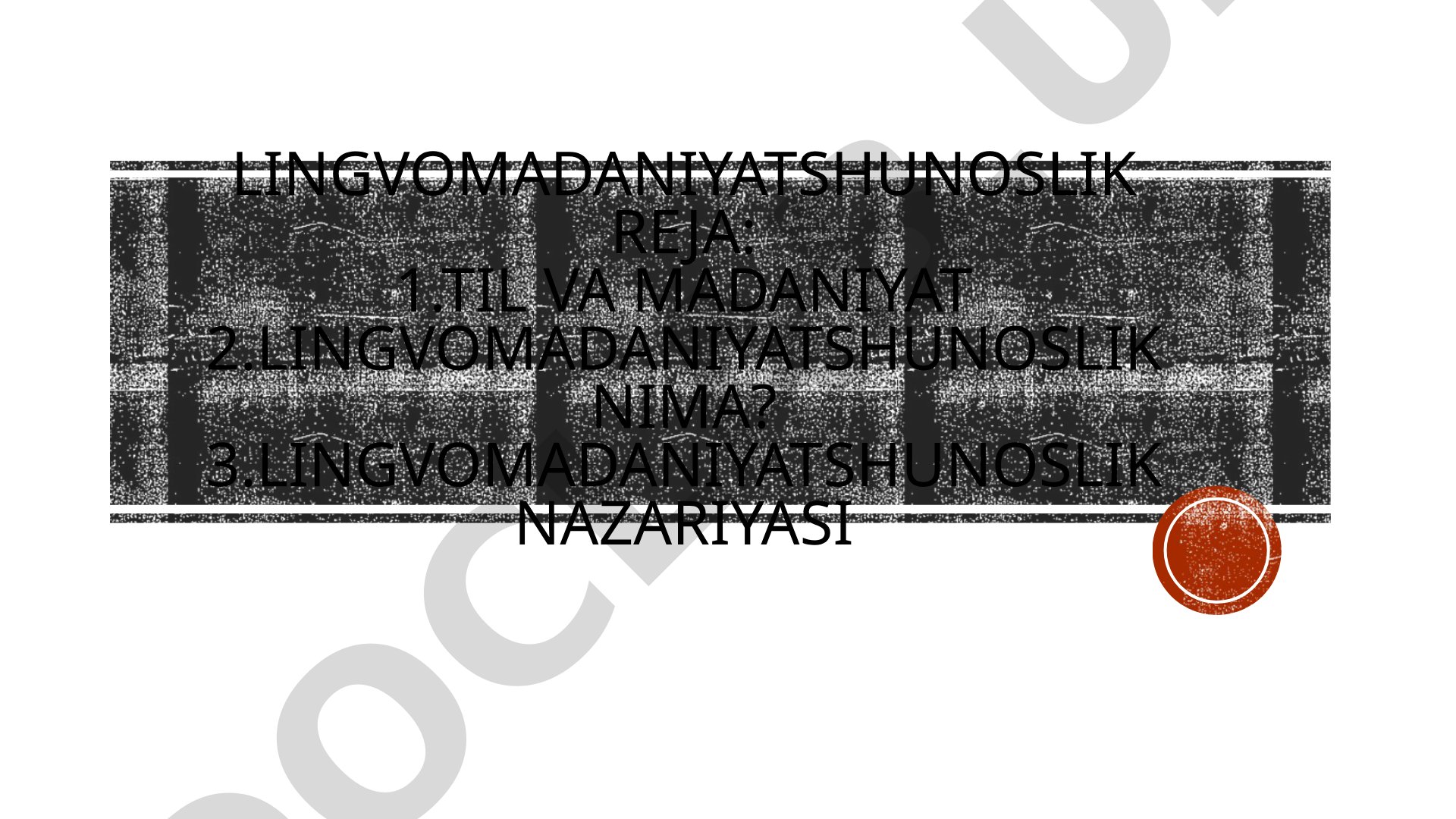 Lingvomadaniyatshunoslik