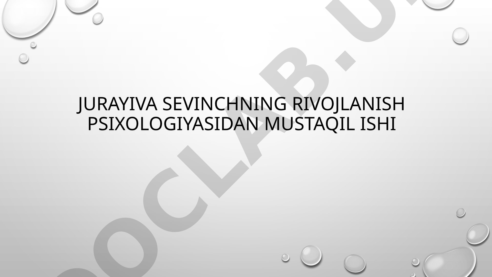 Maktabgacha yosh davrining 3-7 yosh oralig'i, turlari, muloqoti, bilish va shaxs