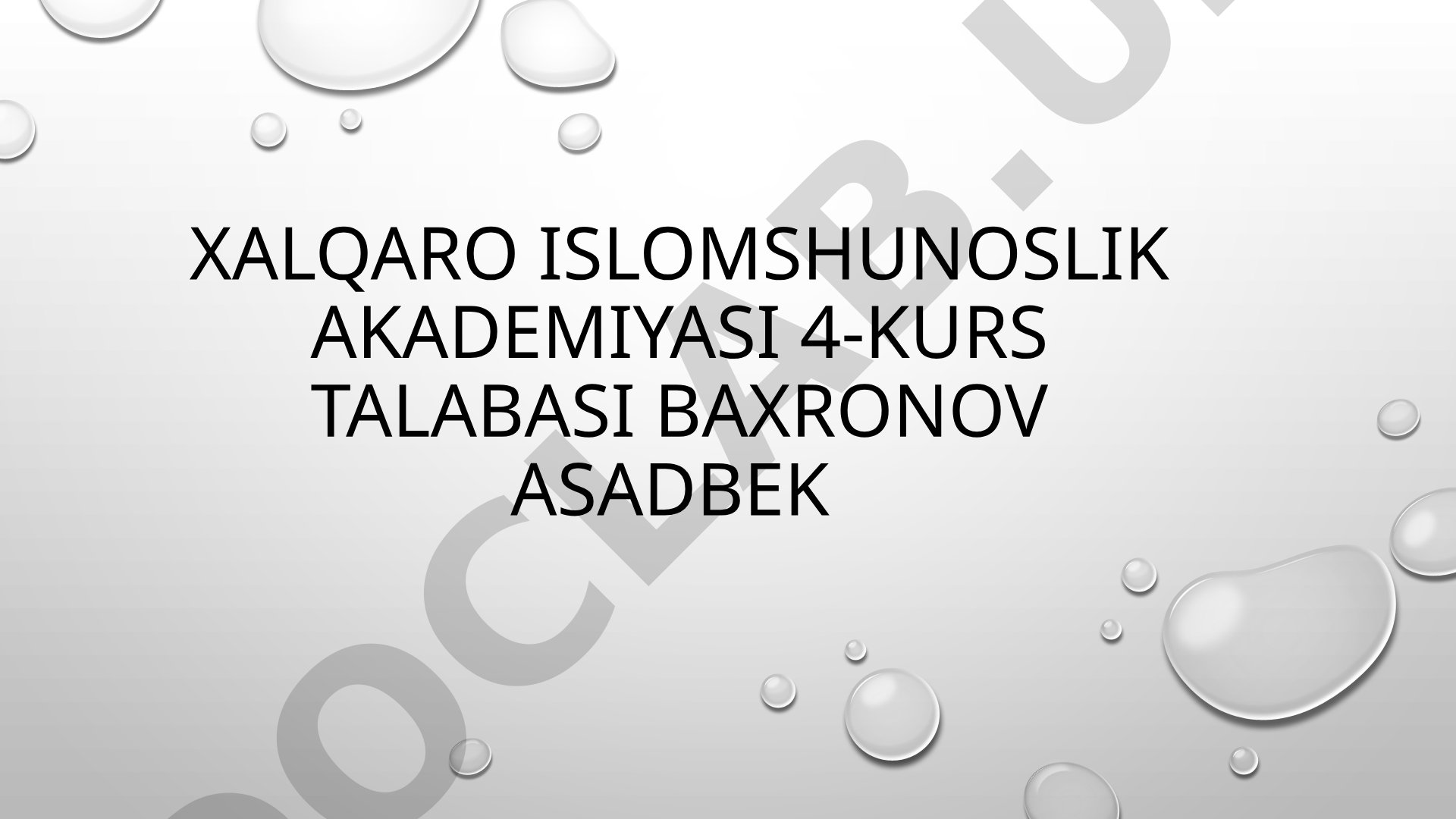 Sharof Rashidov uy muzeyi