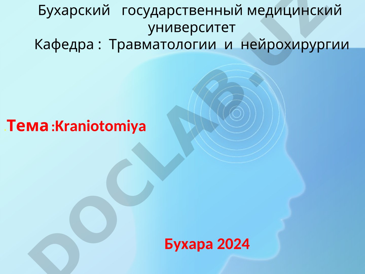 Kraniotomiya