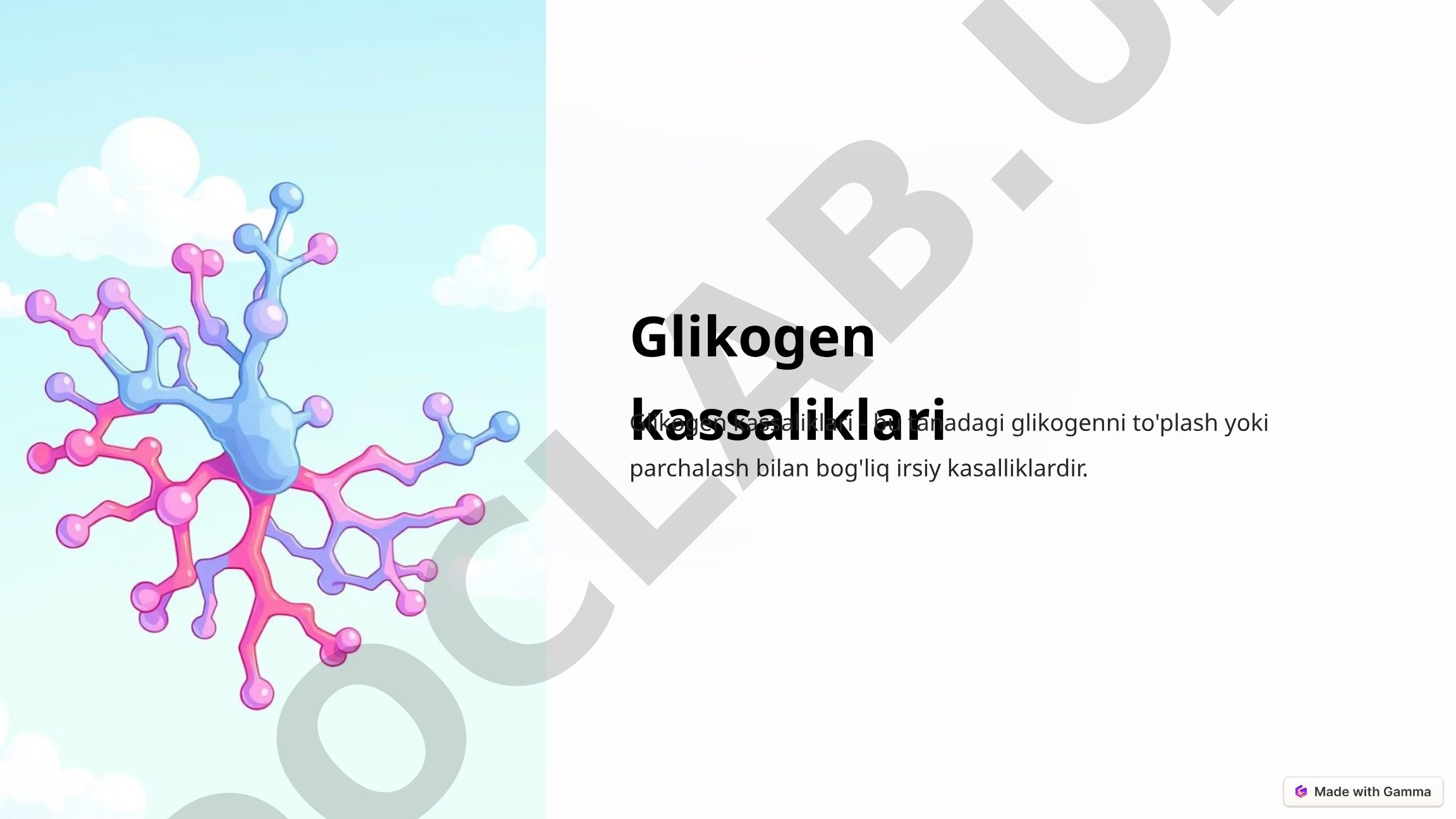 Glikogen kassaliklari